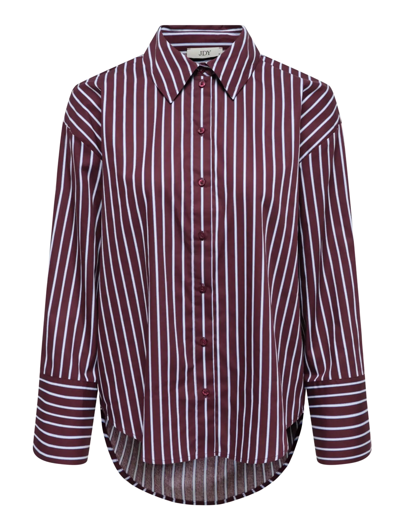 JDY JDYSERENA L/S SHIRT WVN NOOS - Blouses & Shirts - PORT ROYALE / burgundy