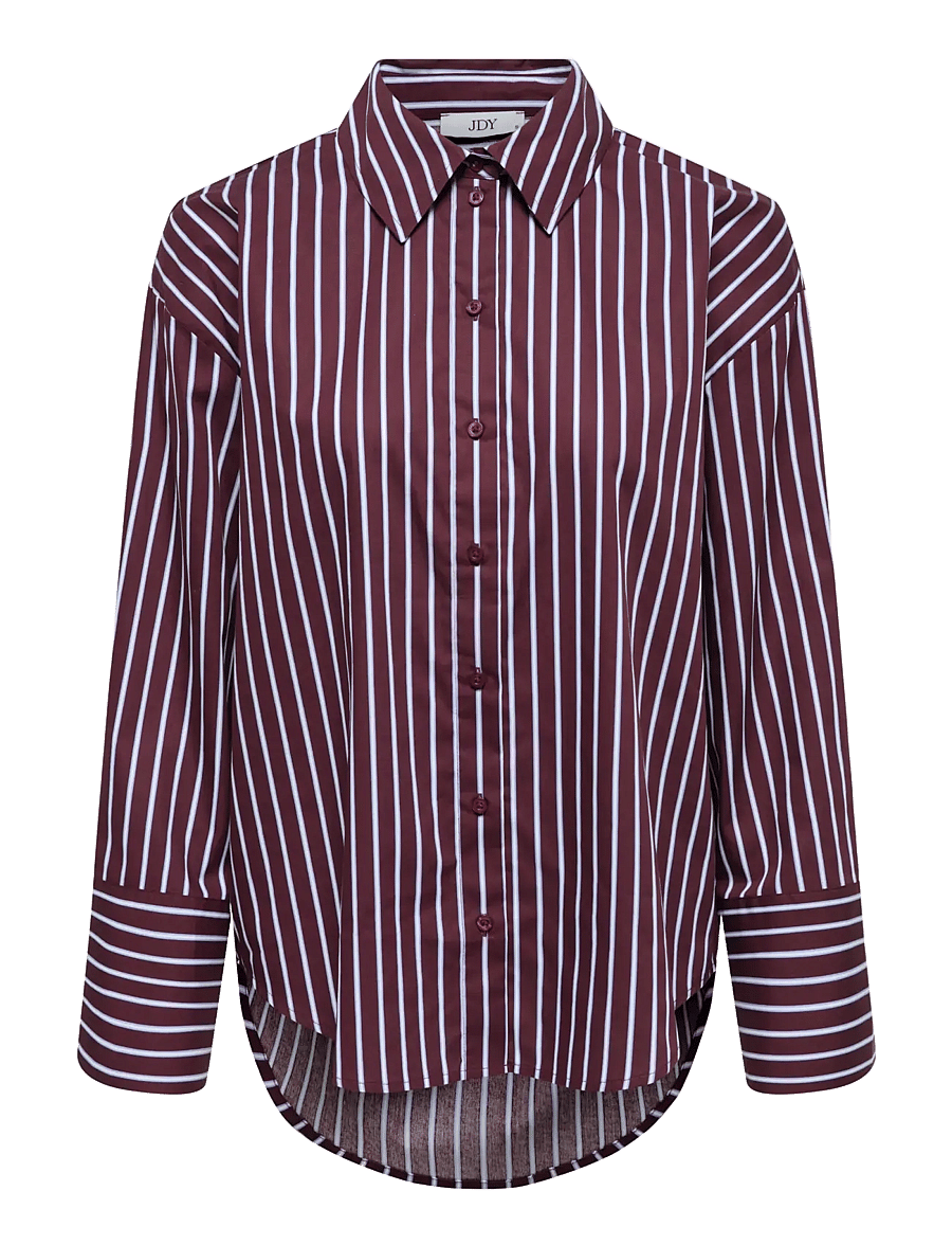 JDY - JDYSERENA L/S SHIRT WVN NOOS - krekli ar garām piedurknēm - port royale - 1