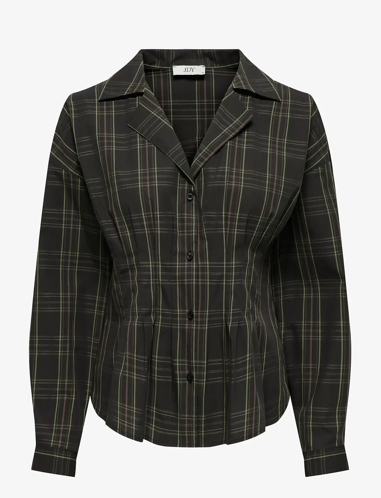 JDY - JDYBETTY LIFE L/S FITTED SHIRT WVN EXP - langärmlige hemden - slate black - 0