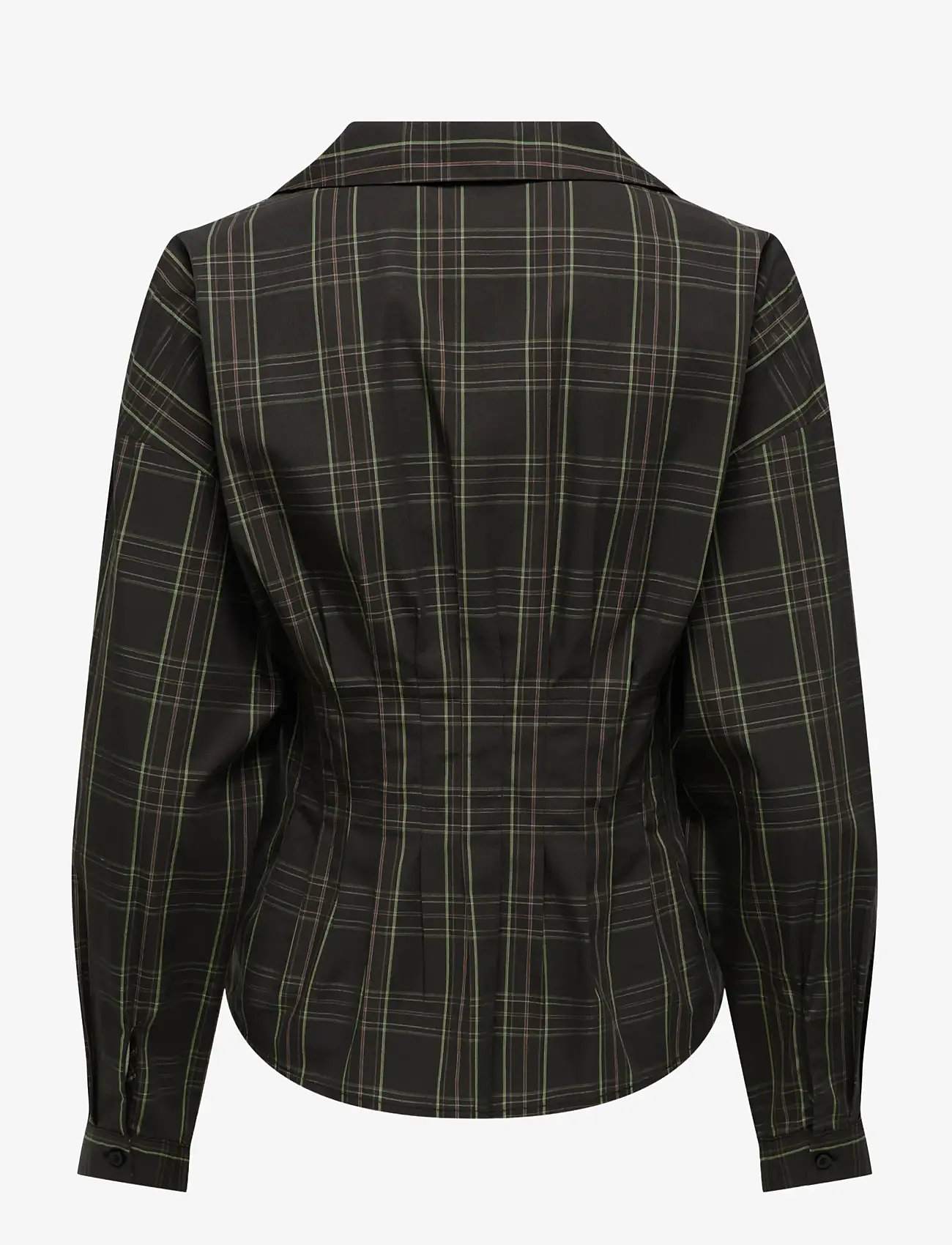 JDY - JDYBETTY LIFE L/S FITTED SHIRT WVN EXP - langärmlige hemden - slate black - 1