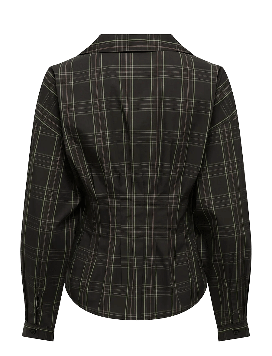 JDY - JDYBETTY LIFE L/S FITTED SHIRT WVN EXP - langærmede skjorter - slate black - 1