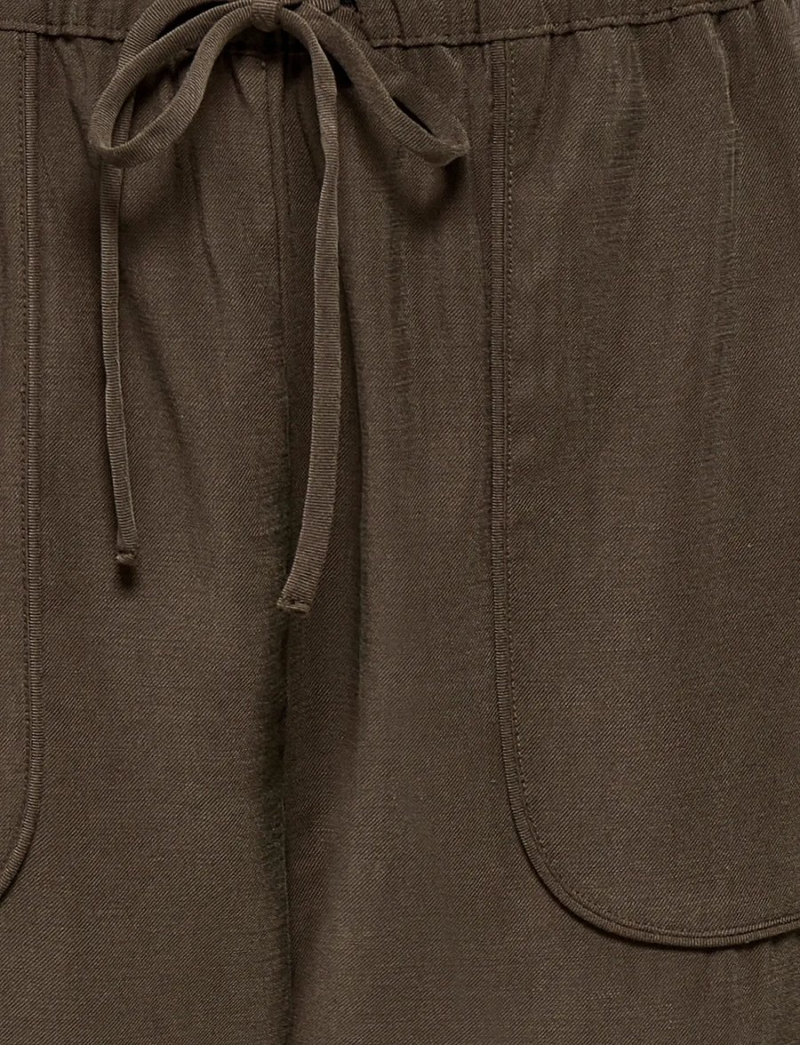 JDY - JDYASTA MW BARREL PANT WVN EXP - barrel-bukser - after dark - 2