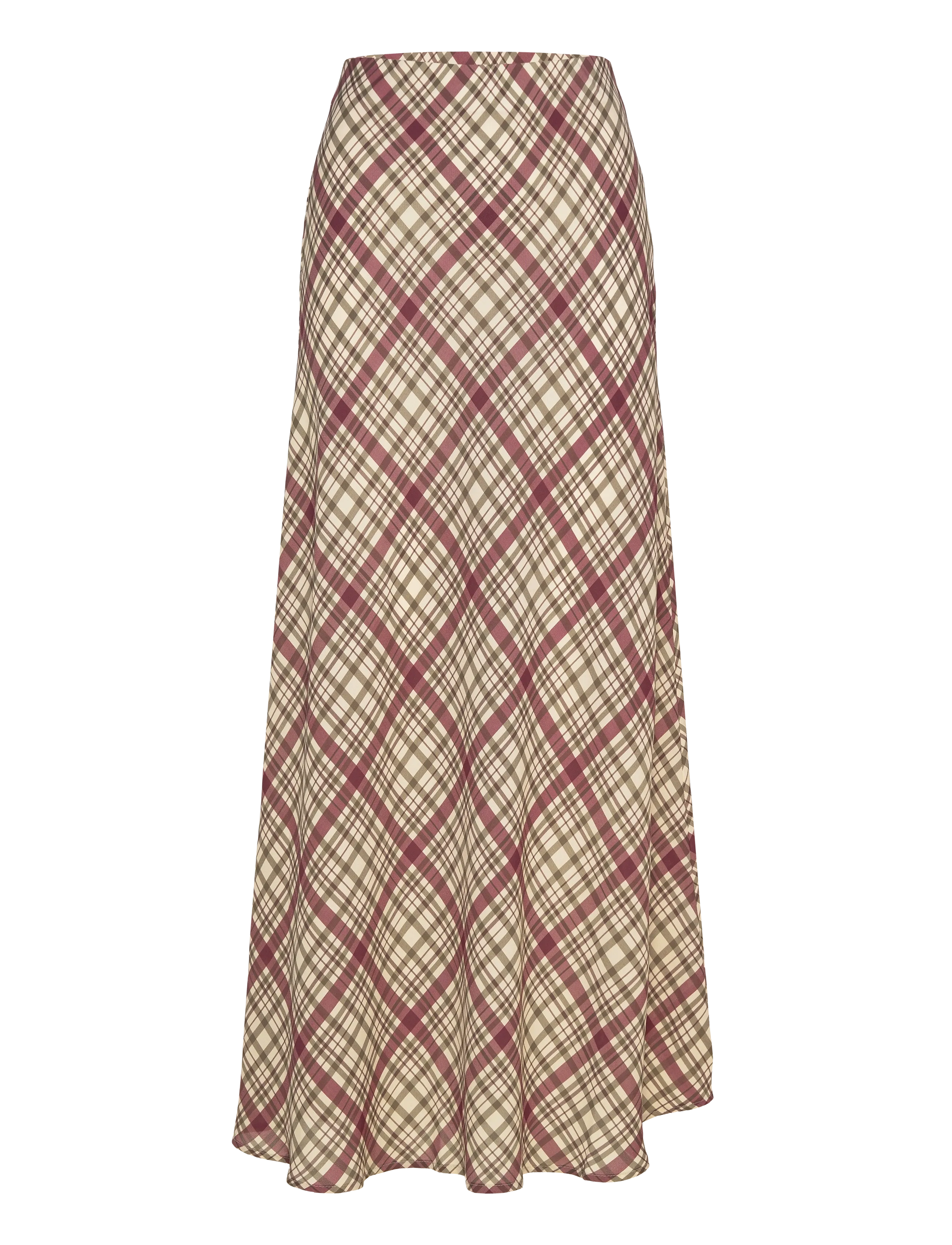 JDY JDYVERA LONG SKIRT WVN EXP - Seelikud - WINDSOR WINE / green