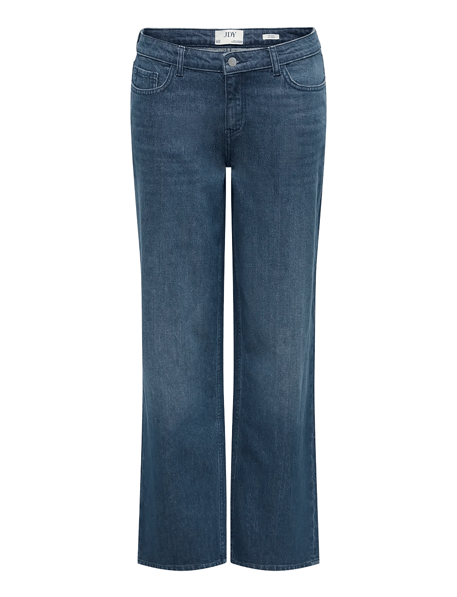 JDY - JDYKATIE LW STRAIGHT DBG001 105 DNM NOOS - straight jeans - dark blue denim - 1