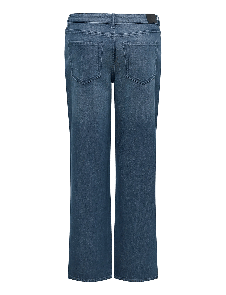JDY - JDYKATIE LW STRAIGHT DBG001 105 DNM NOOS - straight jeans - dark blue denim - 2