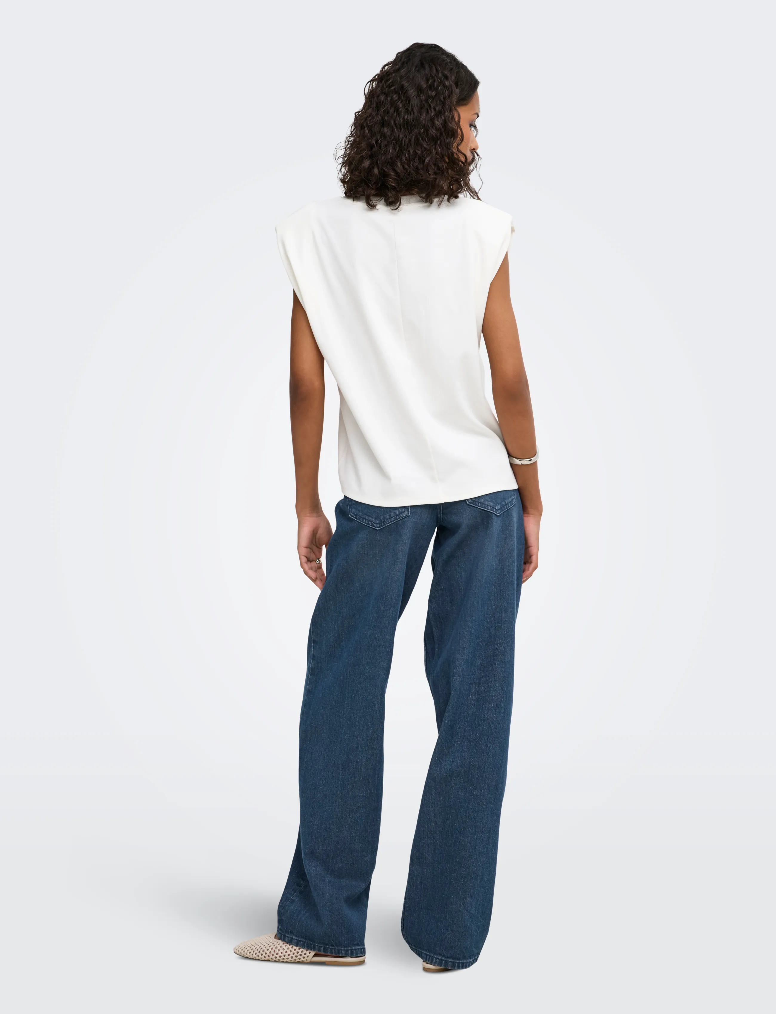 JDY - JDYKATIE LW STRAIGHT DBG001 105 DNM NOOS - straight jeans - dark blue denim - 3