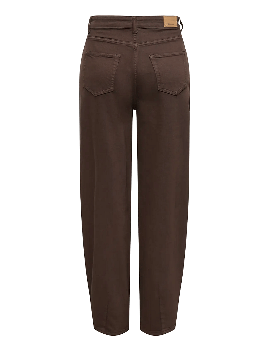 JDY - JDYSUSIE MW BARREL BROWN 104 DNM - barrel jeans - chocolate brown - 2