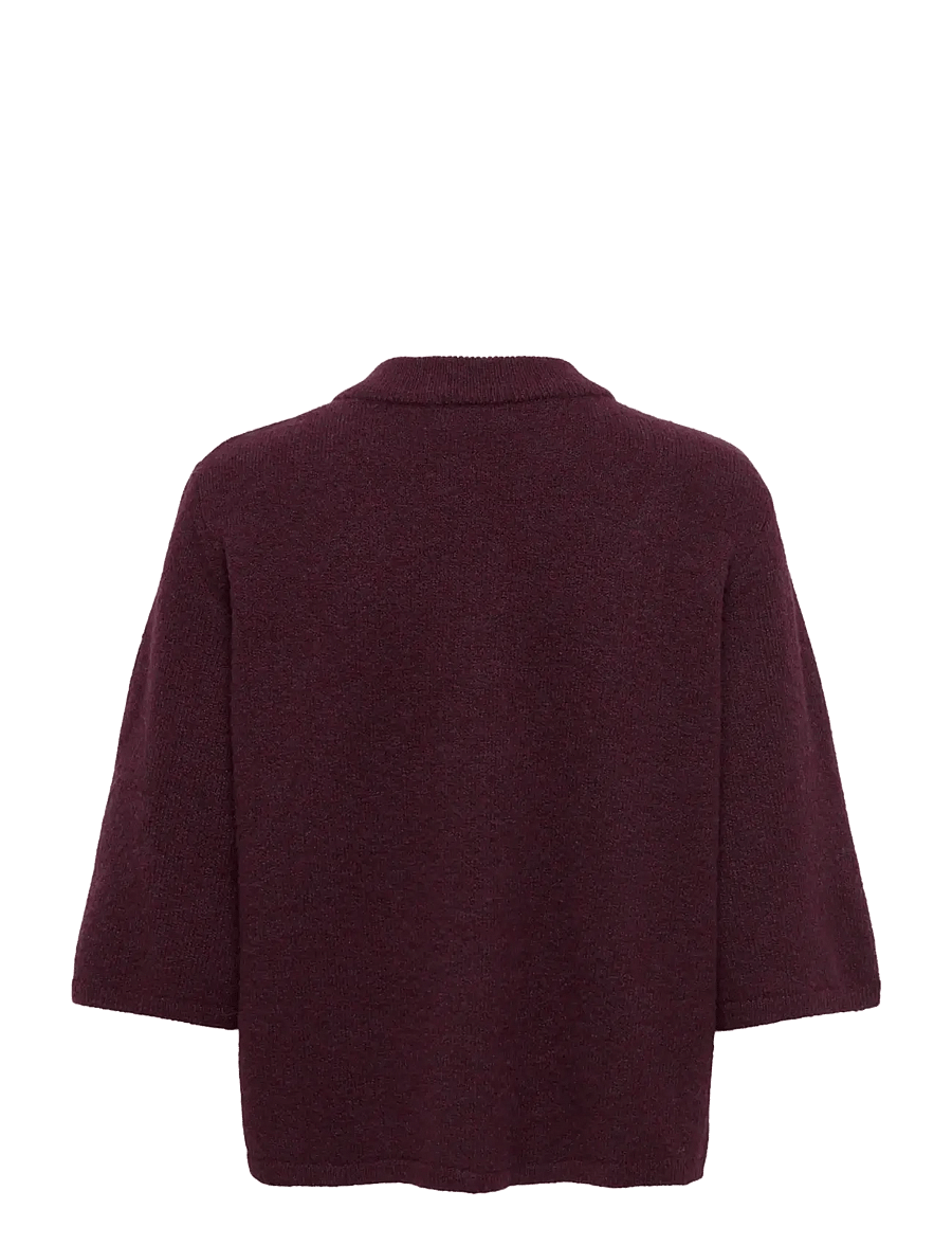 JDY - JDYSUPER 2/4 CARDIGAN KNT NOOS - koftor - decadent chocolate - 2
