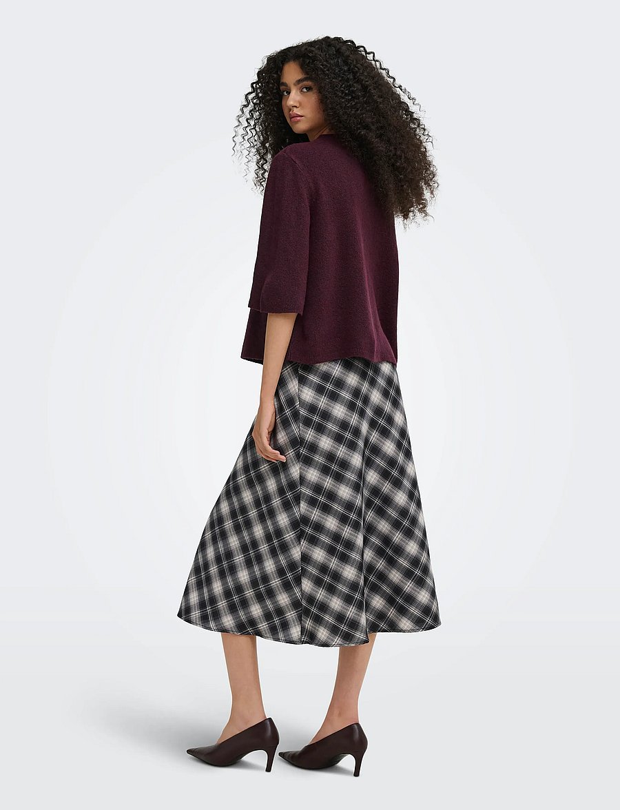 JDY - JDYSUPER 2/4 CARDIGAN KNT NOOS - koftor - decadent chocolate - 3