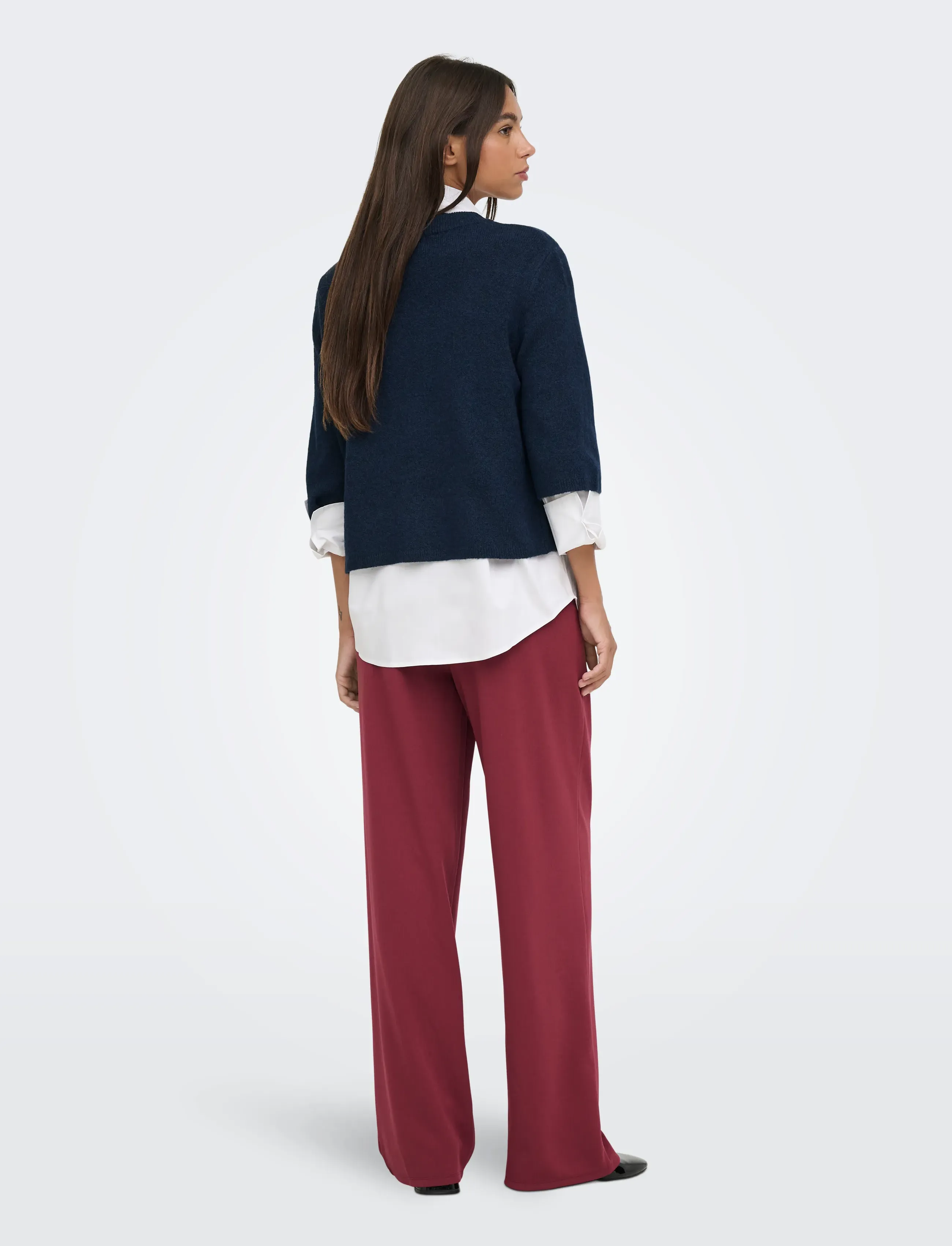 JDY - JDYSUPER 2/4 CARDIGAN KNT NOOS - koftor - navy blazer - 3