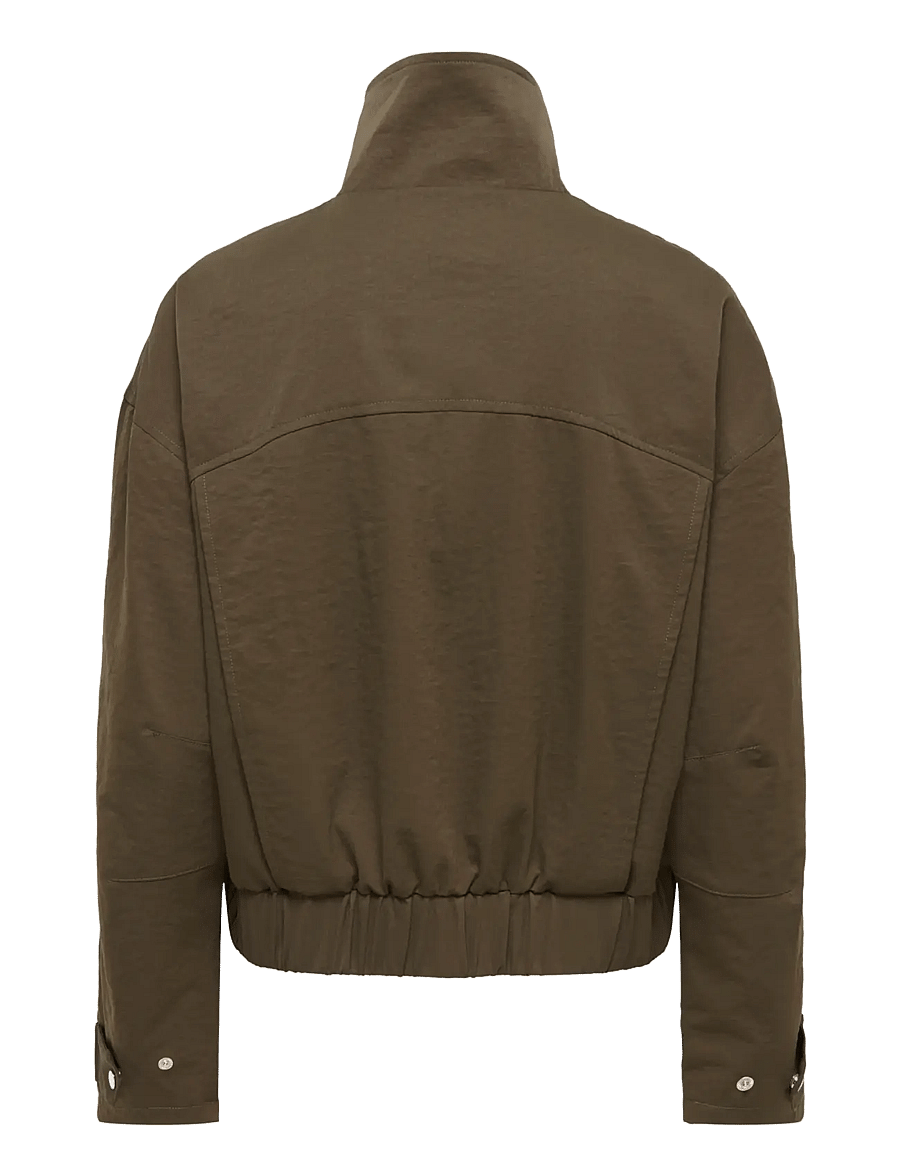 JDY - JDYNAOMI L/S JACKET WVN EXP - utility-jakker - chocolate brown - 1