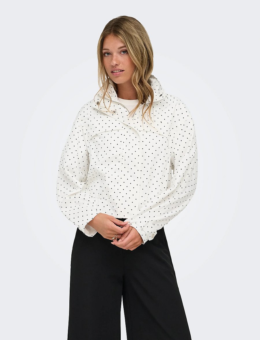 JDY - JDYNAOMI L/S JACKET WVN EXP - utilityjackor - cloud dancer - 0