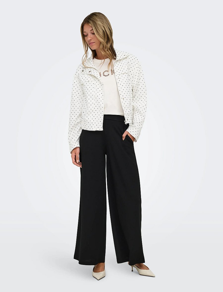 JDY - JDYNAOMI L/S JACKET WVN EXP - utilityjackor - cloud dancer - 4
