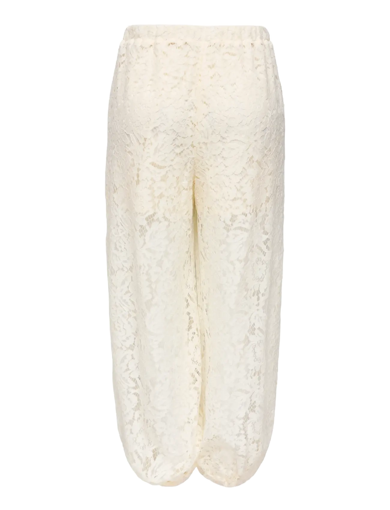 JDY - JDYJULIA LACE BALLOON PANT JRS - barrel-bukser - egret - 2