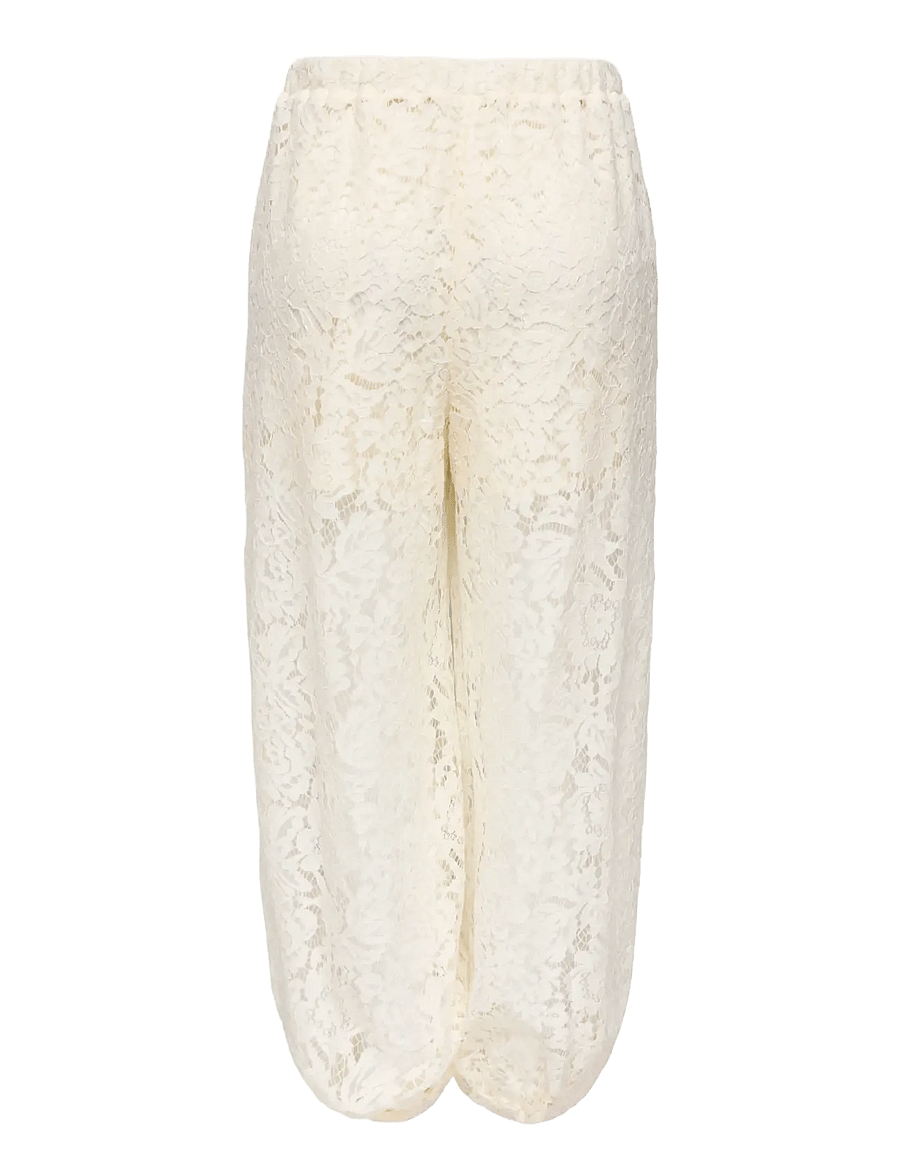 JDY - JDYJULIA LACE BALLOON PANT JRS - barrel-bukser - egret - 2