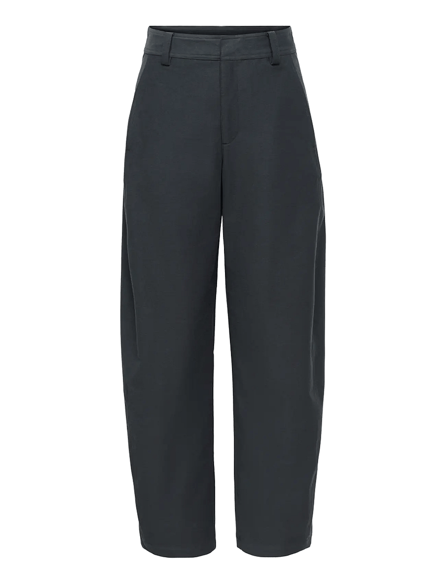 JDY - JDYTARA SELMA HW BARREL PANTS PNT - barrel-püksid - black - 0