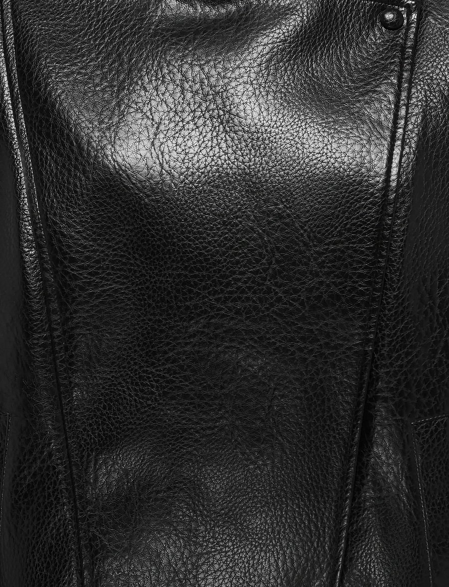 JDY - JDYRAYE PU OVERSIZED BOMBER JACKET PNT - frühlingsjacken - black - 2