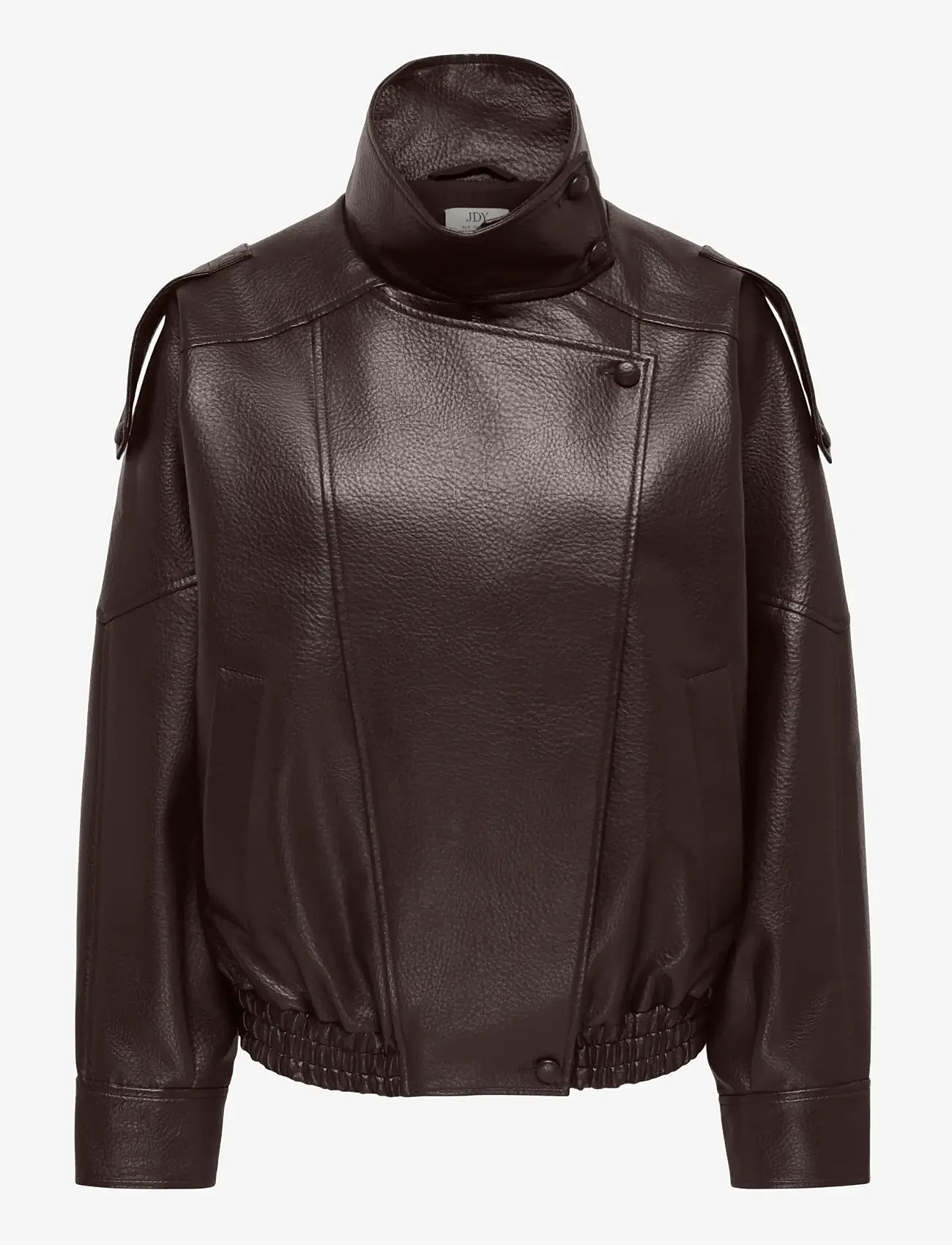 JDY - JDYRAYE PU OVERSIZED BOMBER JACKET PNT - forårsjakker - chocolate torte - 0