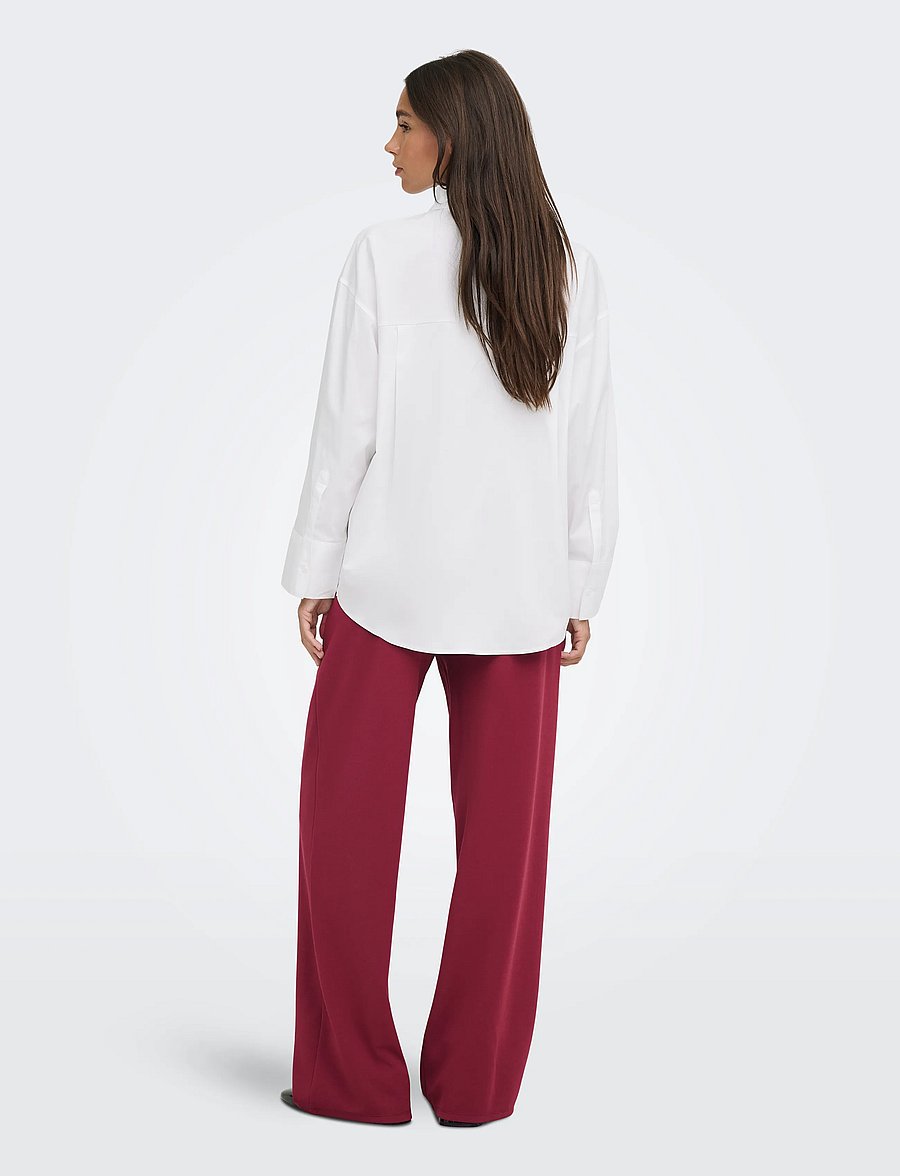 JDY - JDYVITA L/S BOW DETAIL SHIRT WVN - langärmlige hemden - cloud dancer - 3