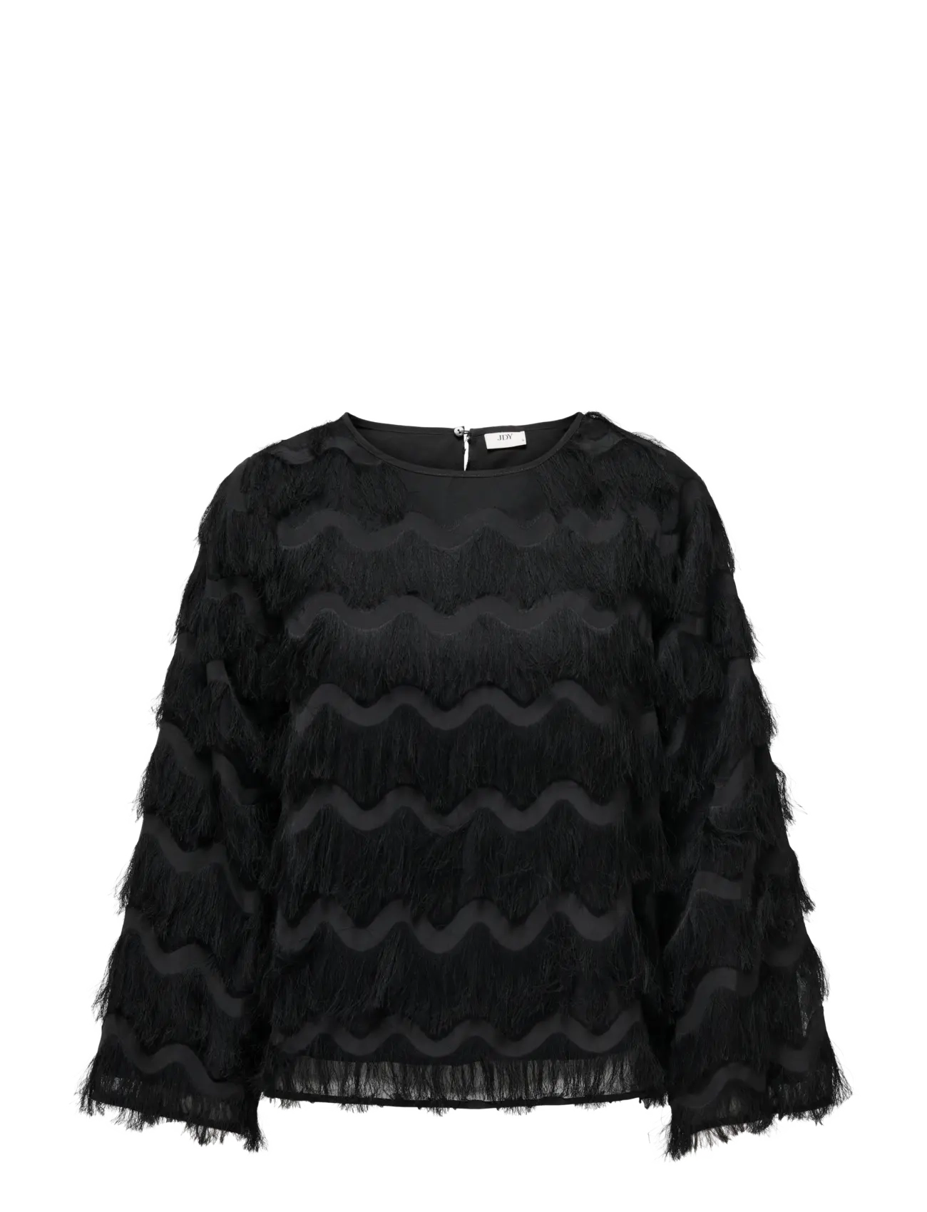 JDY - JDYKESHA L/S TOP WVN - black - 1