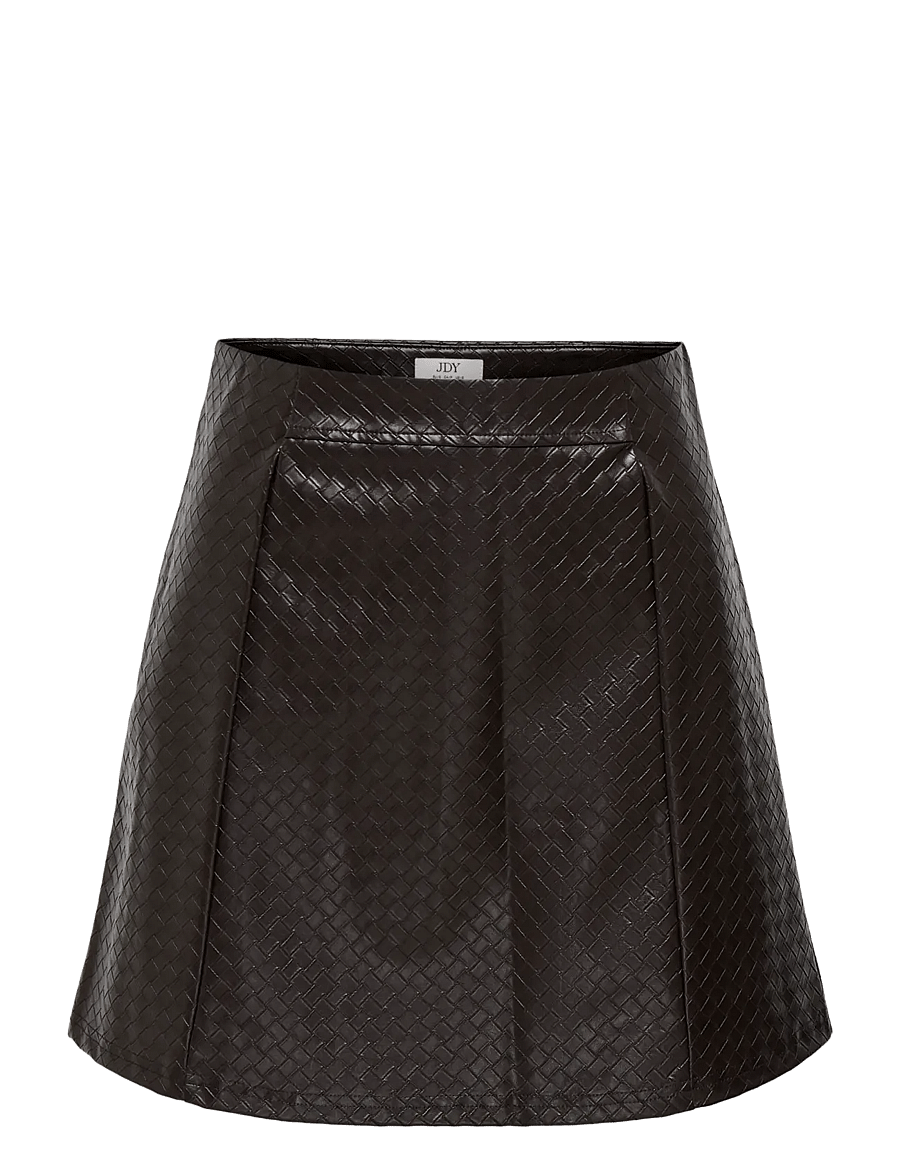 JDY - JDYELLA PU MINI SKIRT JRS - chocolate plum - 1