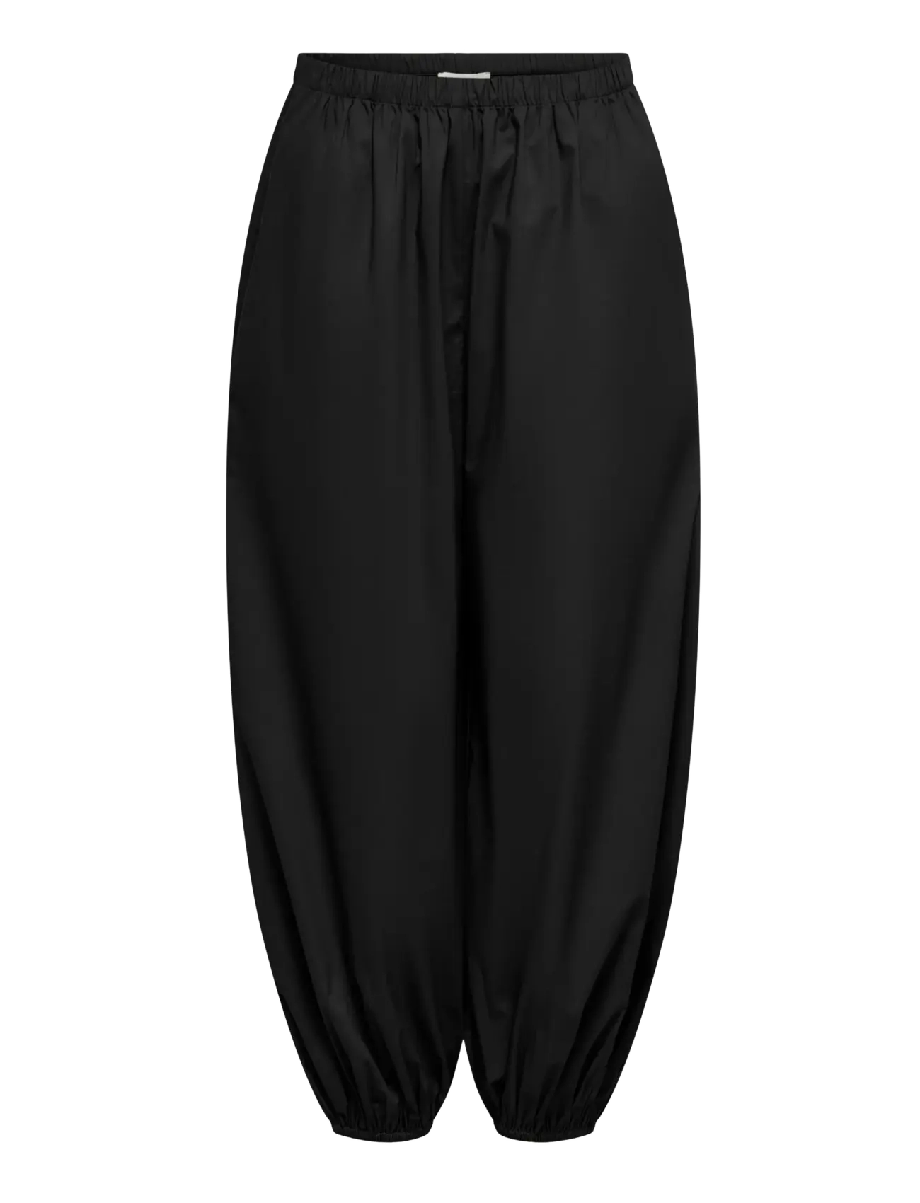 JDY JDYFRANKIE MW BALLOON PANT WVN NOOS - Bukser - BLACK / black
