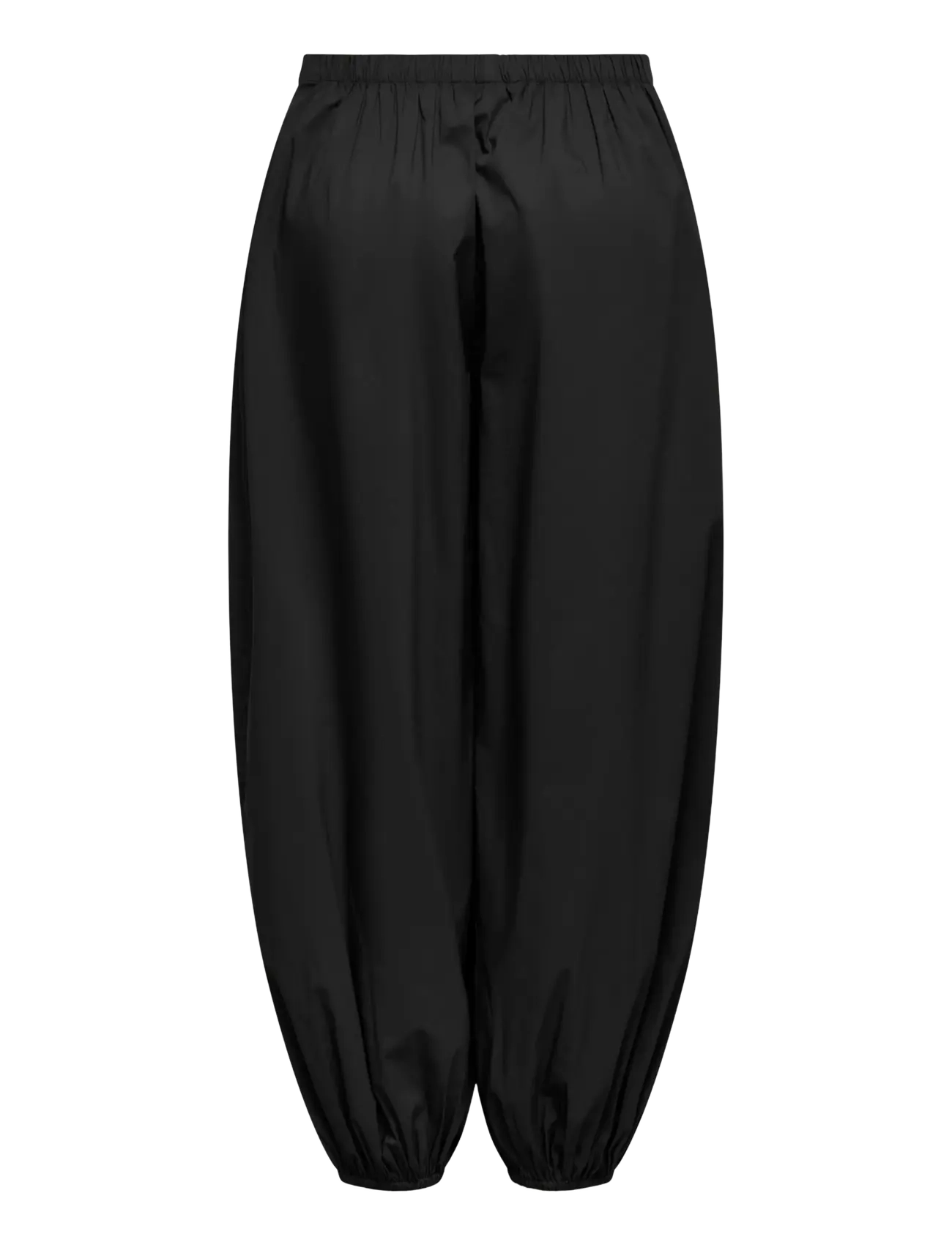 JDY - JDYFRANKIE MW BALLOON PANT WVN NOOS - barrel-bukser - black - 2