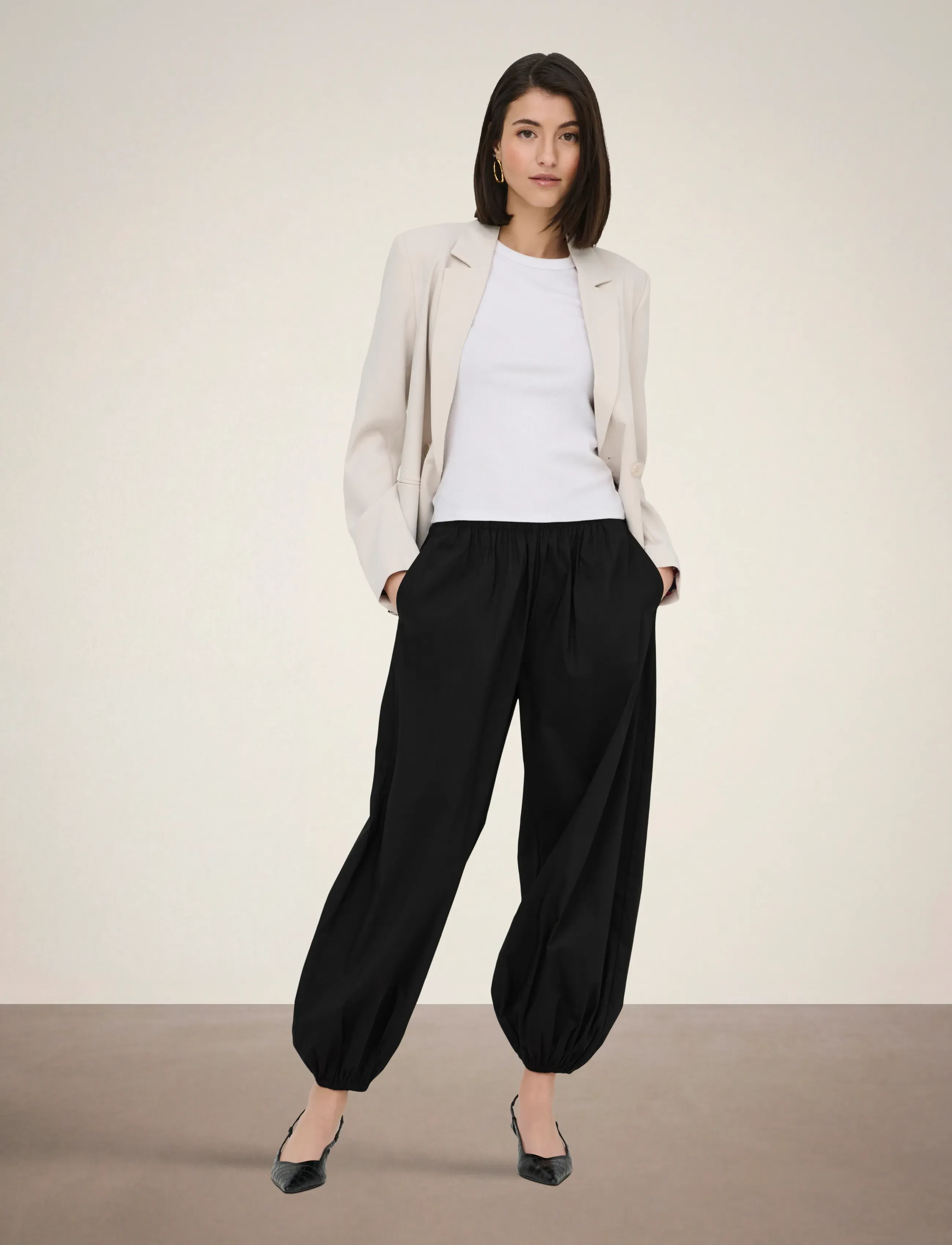 JDY Jdyfrankie Mw Balloon Pant Wvn Noos cargobyxor dam – bild 3