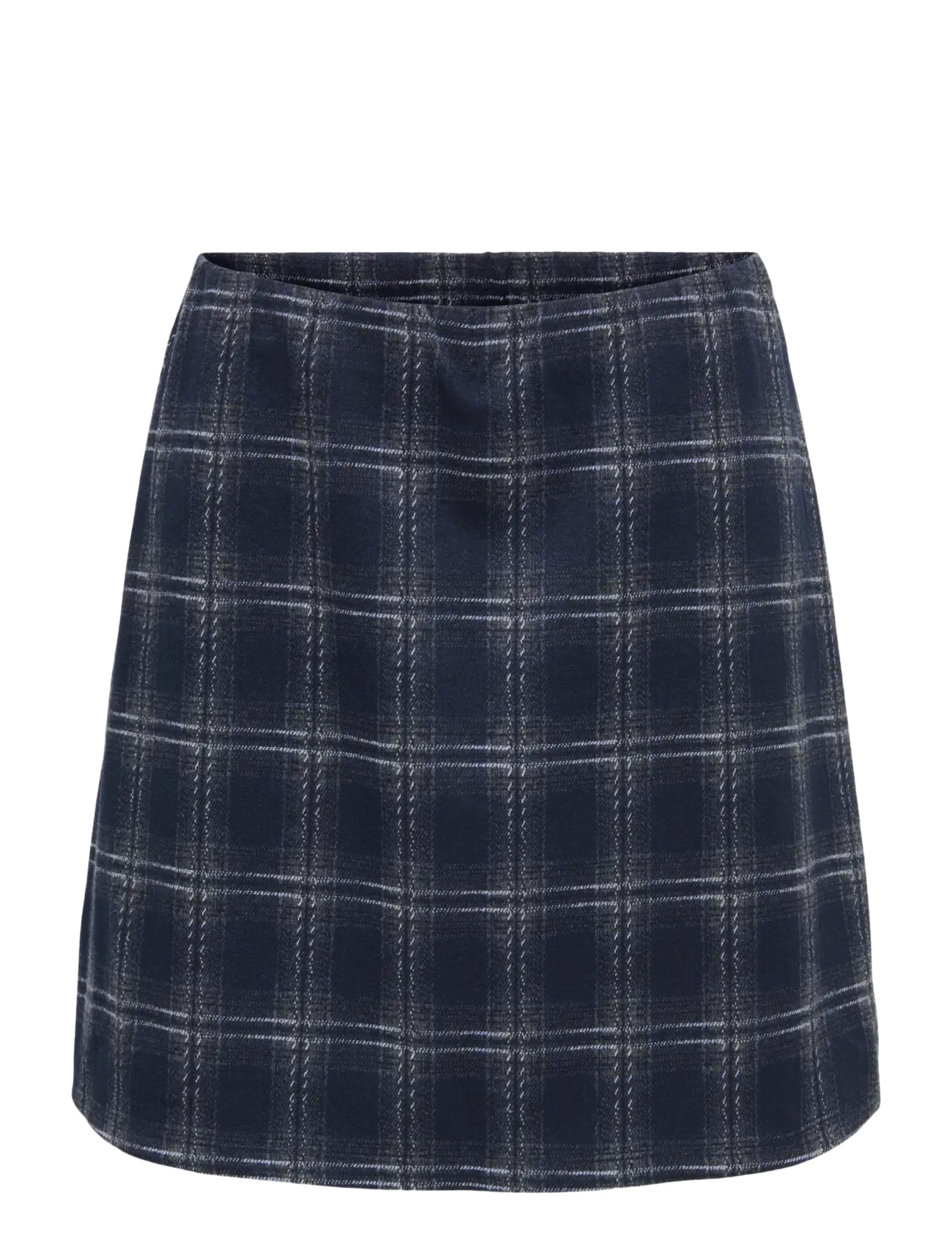 JDY JDYFILUKKA CHECK SHORT SKIRT JRS - Skirts - NIGHT SKY / navy