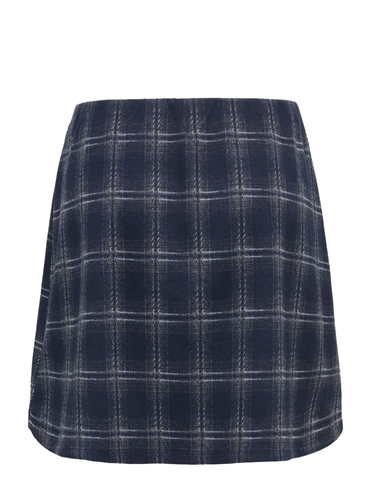 JDY - JDYFILUKKA CHECK SHORT SKIRT JRS - night sky - 2