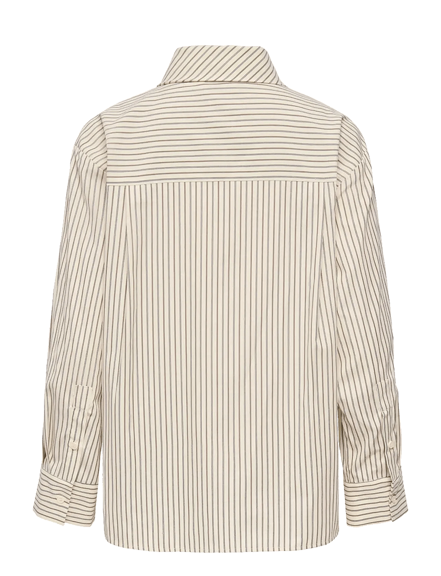 JDY - JDYVILDA L/S SCARF SHIRT WVN NOOS - langärmlige hemden - eggnog - 1