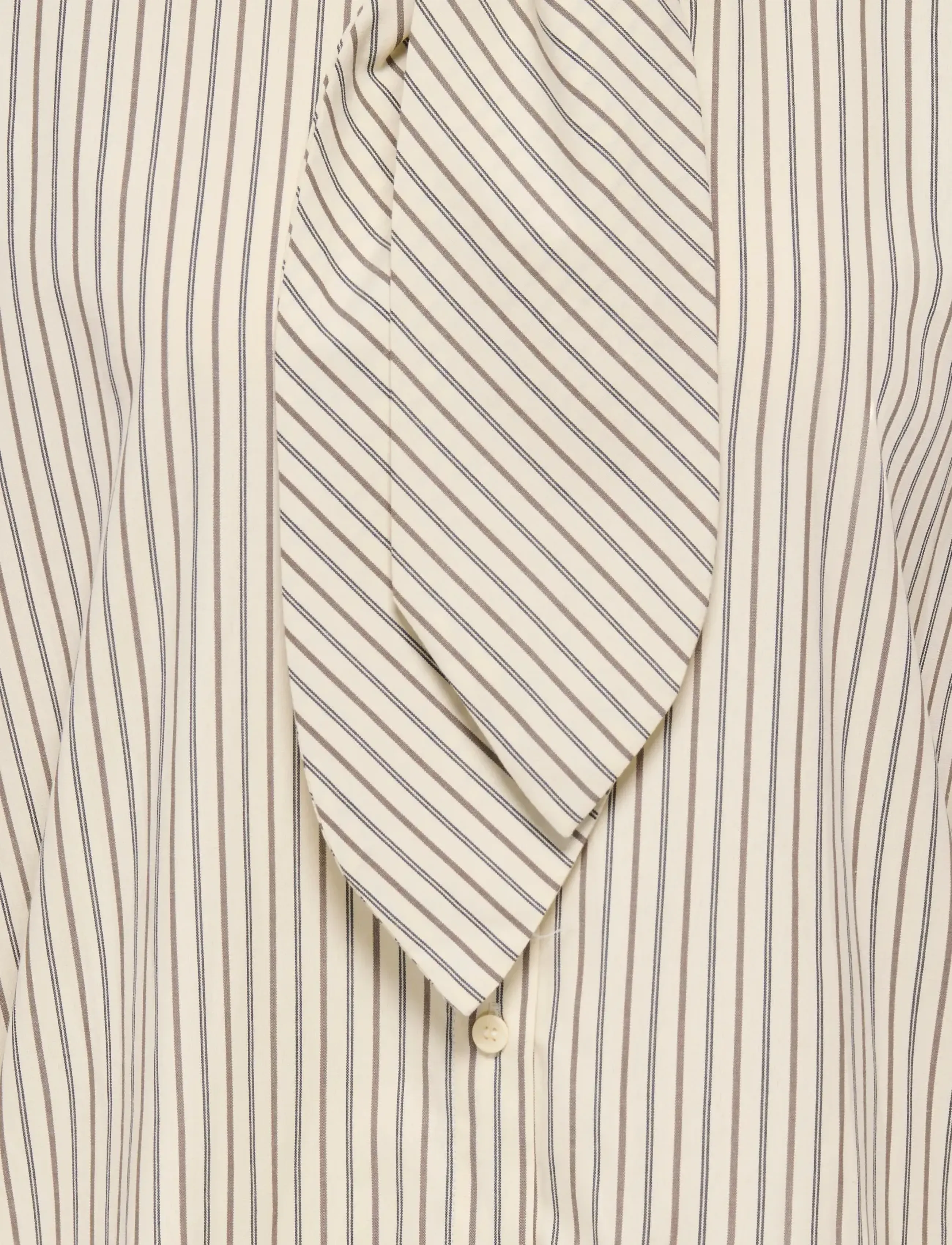 JDY - JDYVILDA L/S SCARF SHIRT WVN NOOS - langärmlige hemden - eggnog - 2