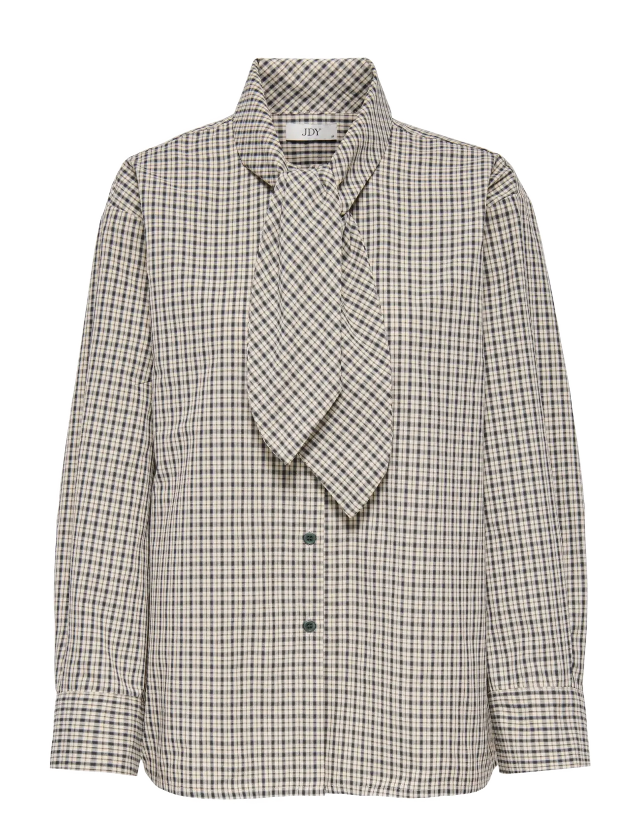 JDY JDYVILDA L/S SCARF SHIRT WVN NOOS - JDY - EGGNOG / cream