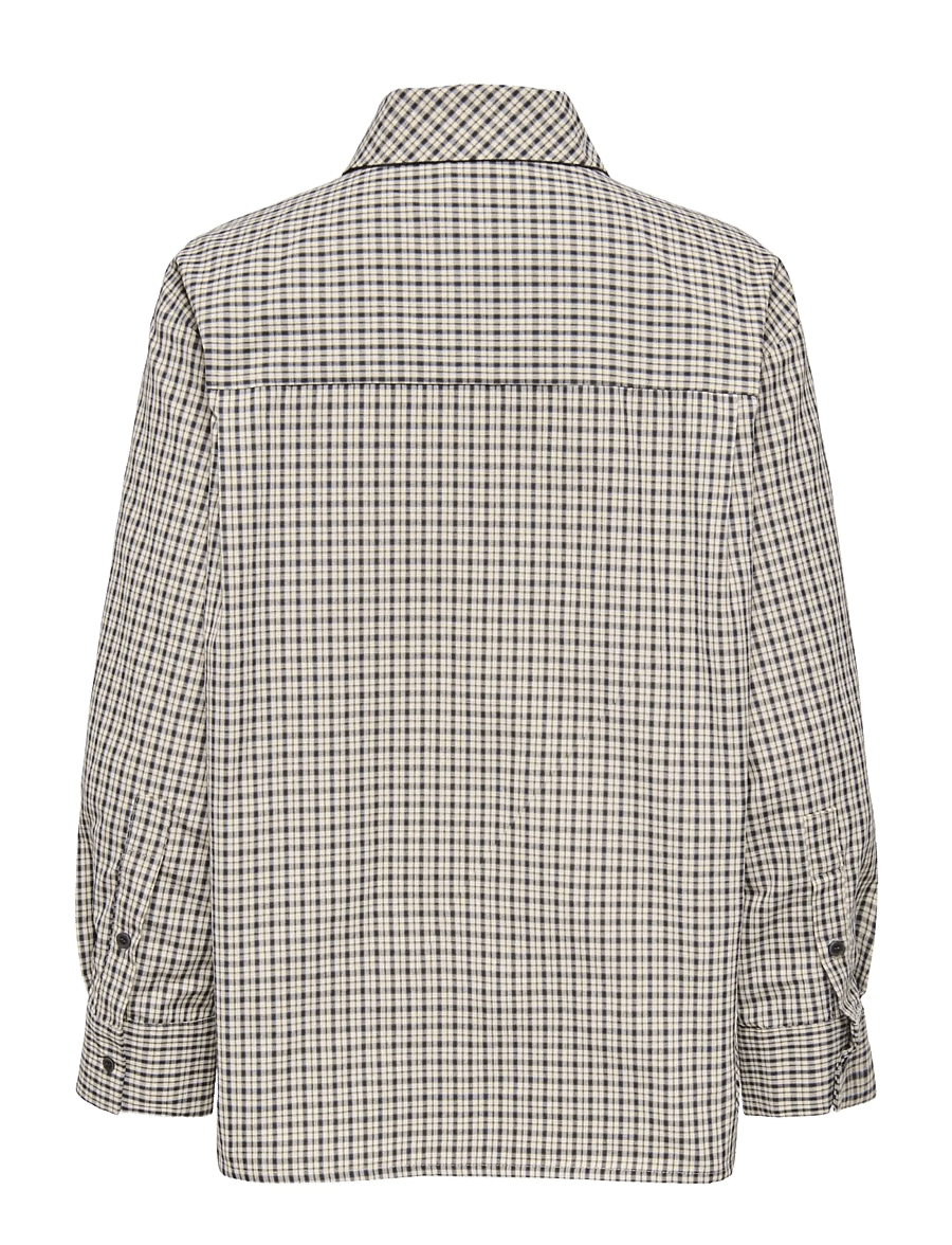 JDY - JDYVILDA L/S SCARF SHIRT WVN NOOS - langärmlige hemden - eggnog - 1