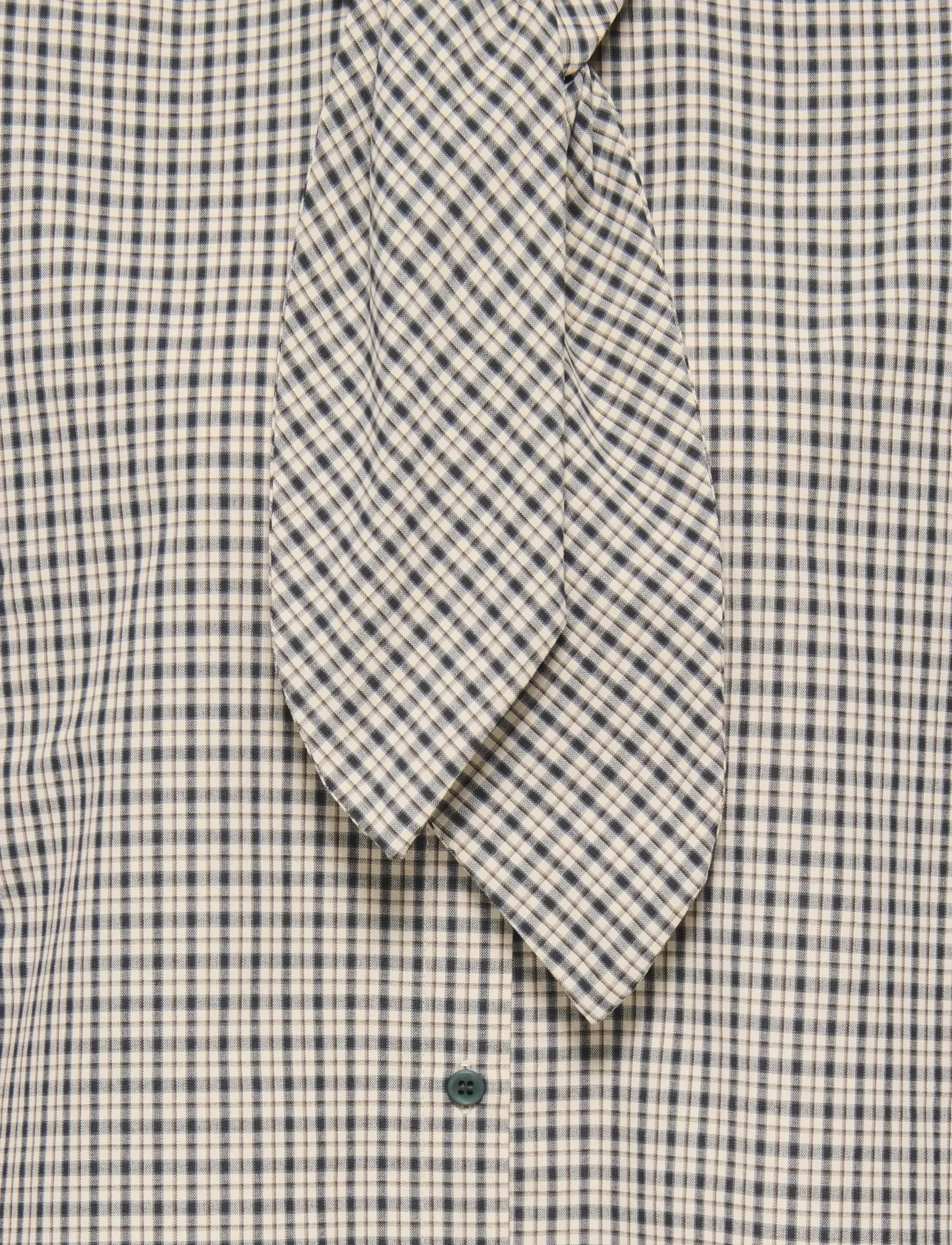 JDY - JDYVILDA L/S SCARF SHIRT WVN NOOS - langärmlige hemden - eggnog - 2