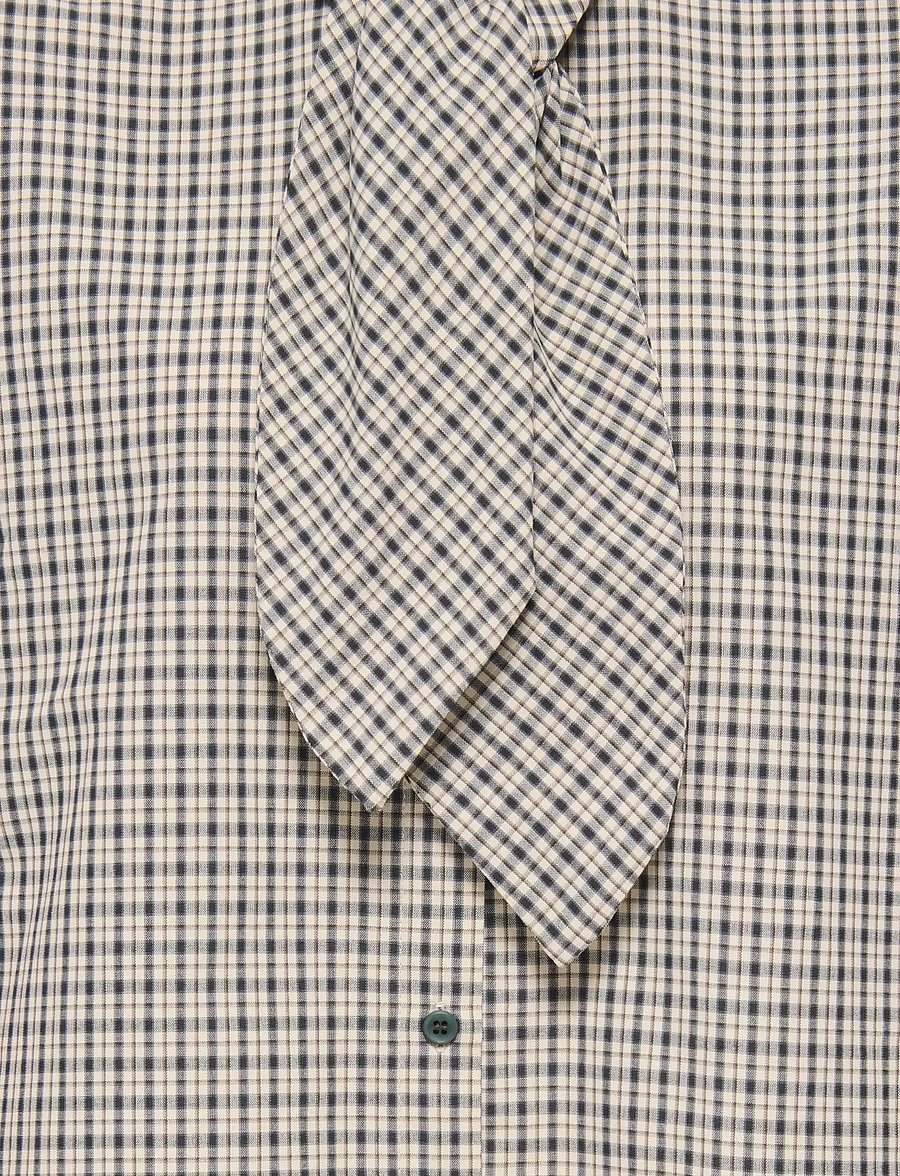 JDY - JDYVILDA L/S SCARF SHIRT WVN NOOS - langärmlige hemden - eggnog - 2