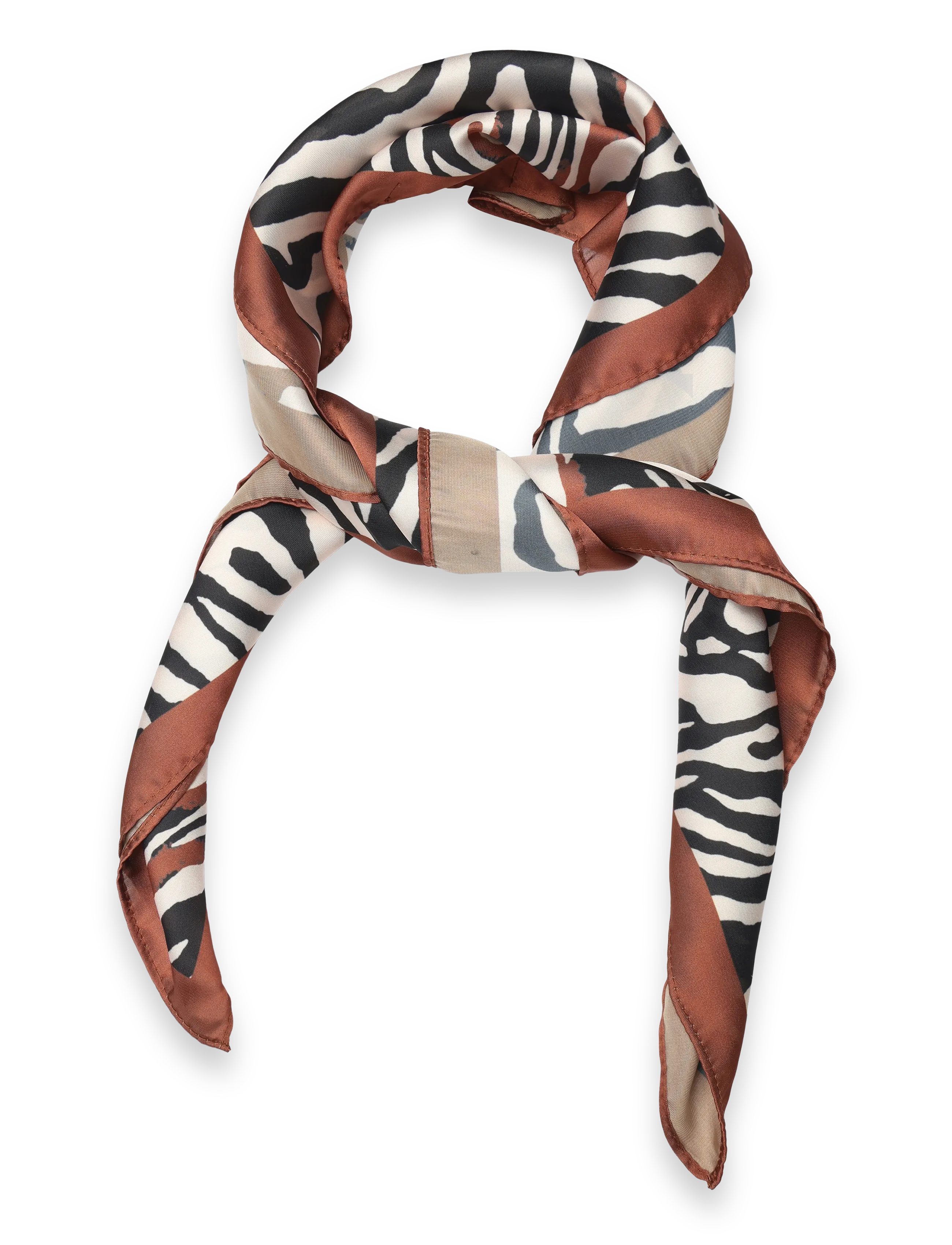 JDY JDYFANNIE SCARF WVN - JDY - CLOUD DANCER / brown