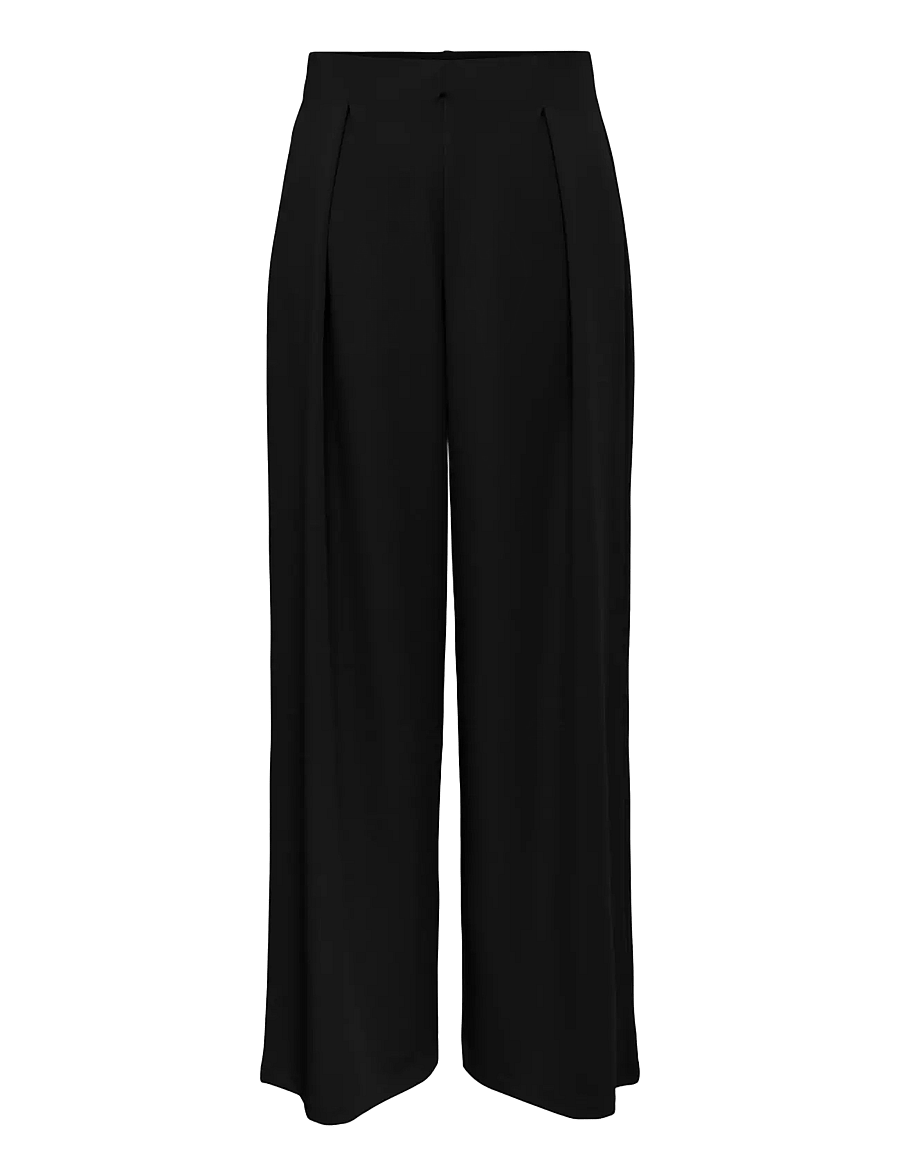 JDY - JDYDINA LIFE PLEAT WIDE PANT JRS NOOS - black - 1