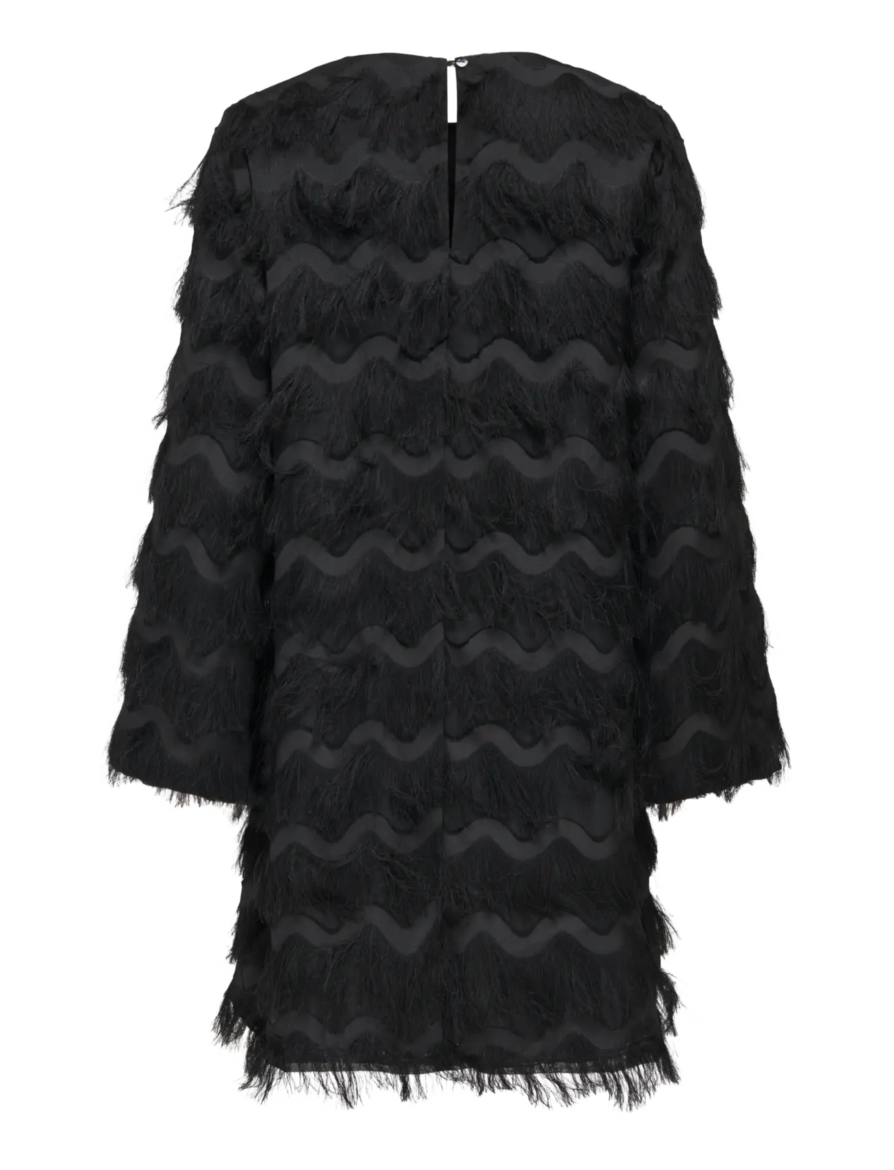 JDY - JDYKESHA L/S MIDI DRESS WVN - black - 1