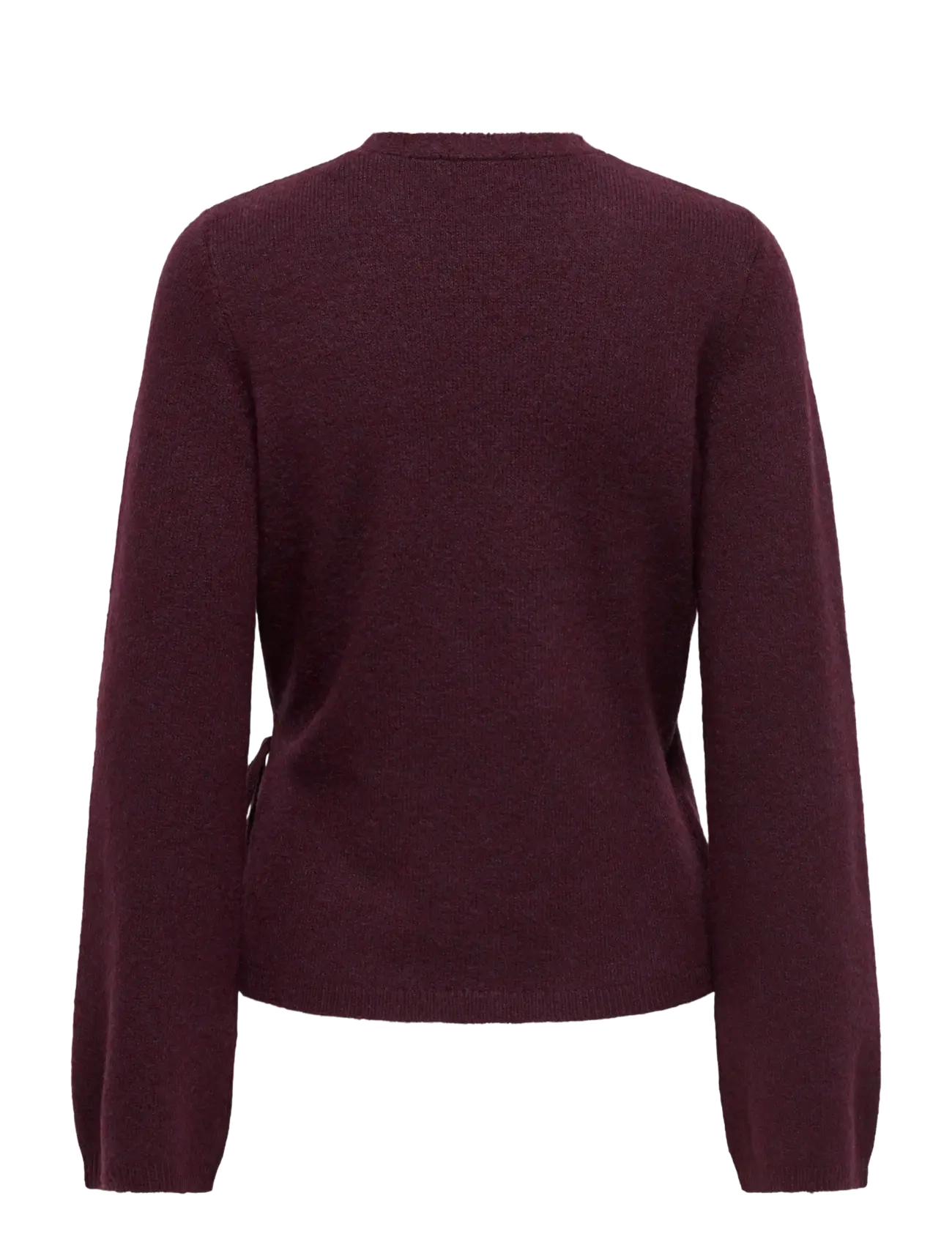JDY - JDYSUPER BECKY L/S WRAP CARDI KNT NOOS - decadent chocolate - 2