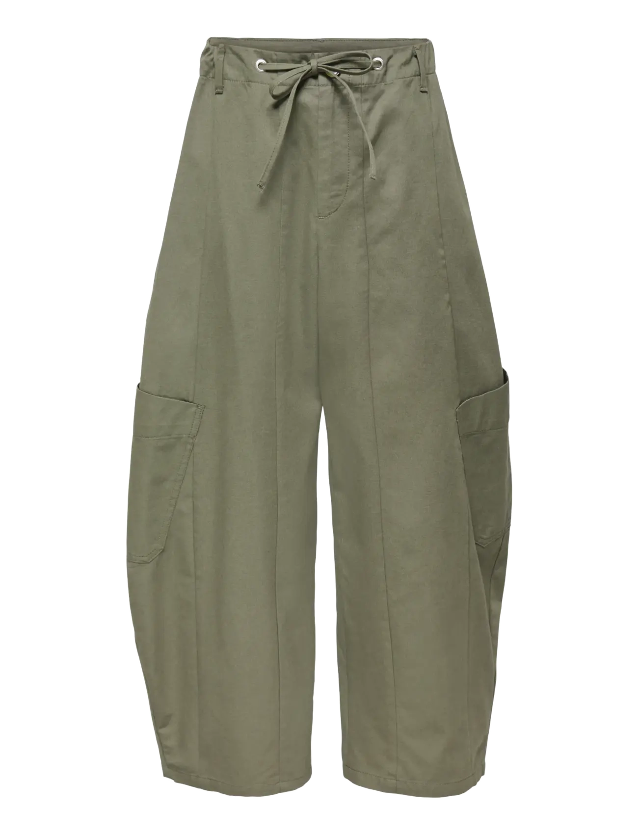 JDY JDYGEO MW CARGO PANTS WVN EXP NOOS - Kleidung - KALAMATA / khaki/green
