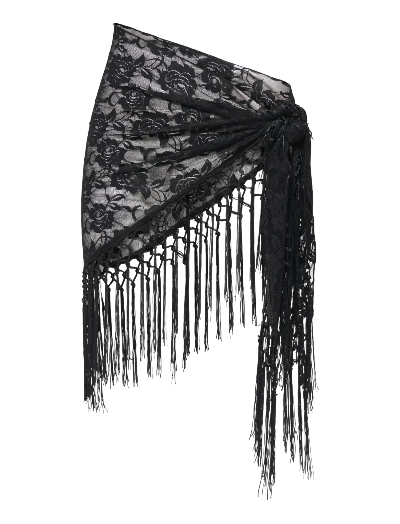 JDY Jdyofina Fringe Schal Wvn Schwarz - One Size - Damen