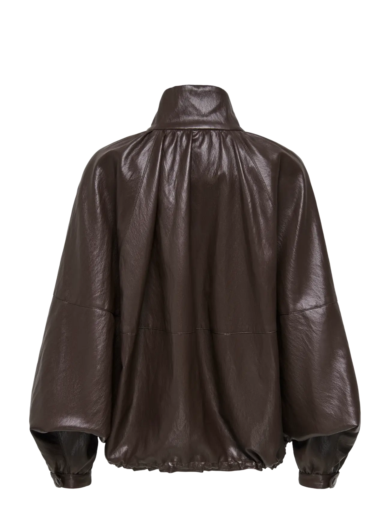 JDY - JDYEDITH FAUX LEATHER JACKET OTW NOOS - chocolate torte - 2