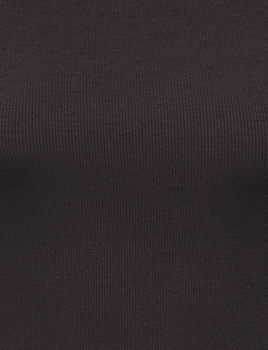 JDY - JDYMALLI 3/4 BOATNECK TOP JRS NOOS - blouses met korte mouwen - chocolate brown - 2