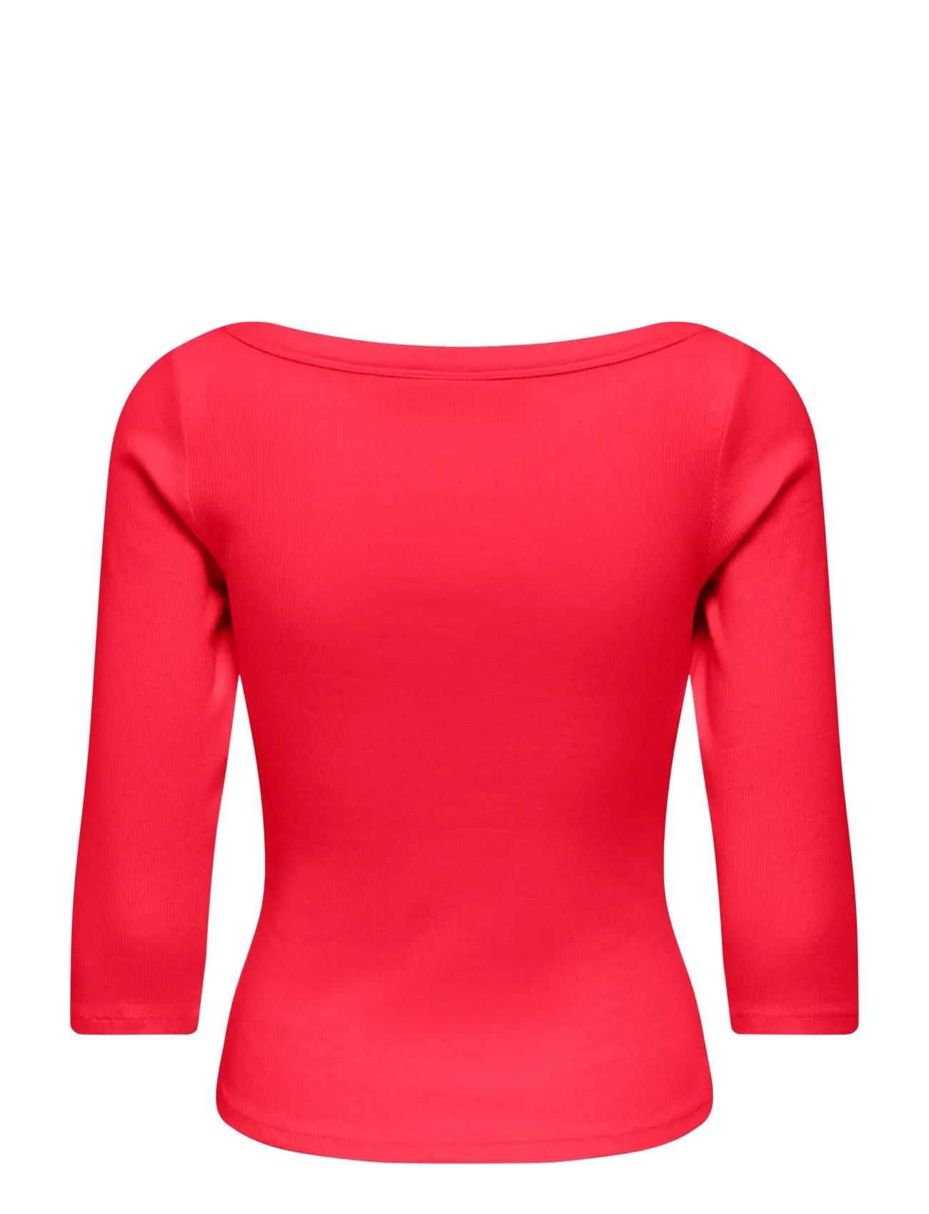 JDY - JDYMALLI 3/4 BOATNECK TOP JRS NOOS - kortärmade blusar - racing red - 1