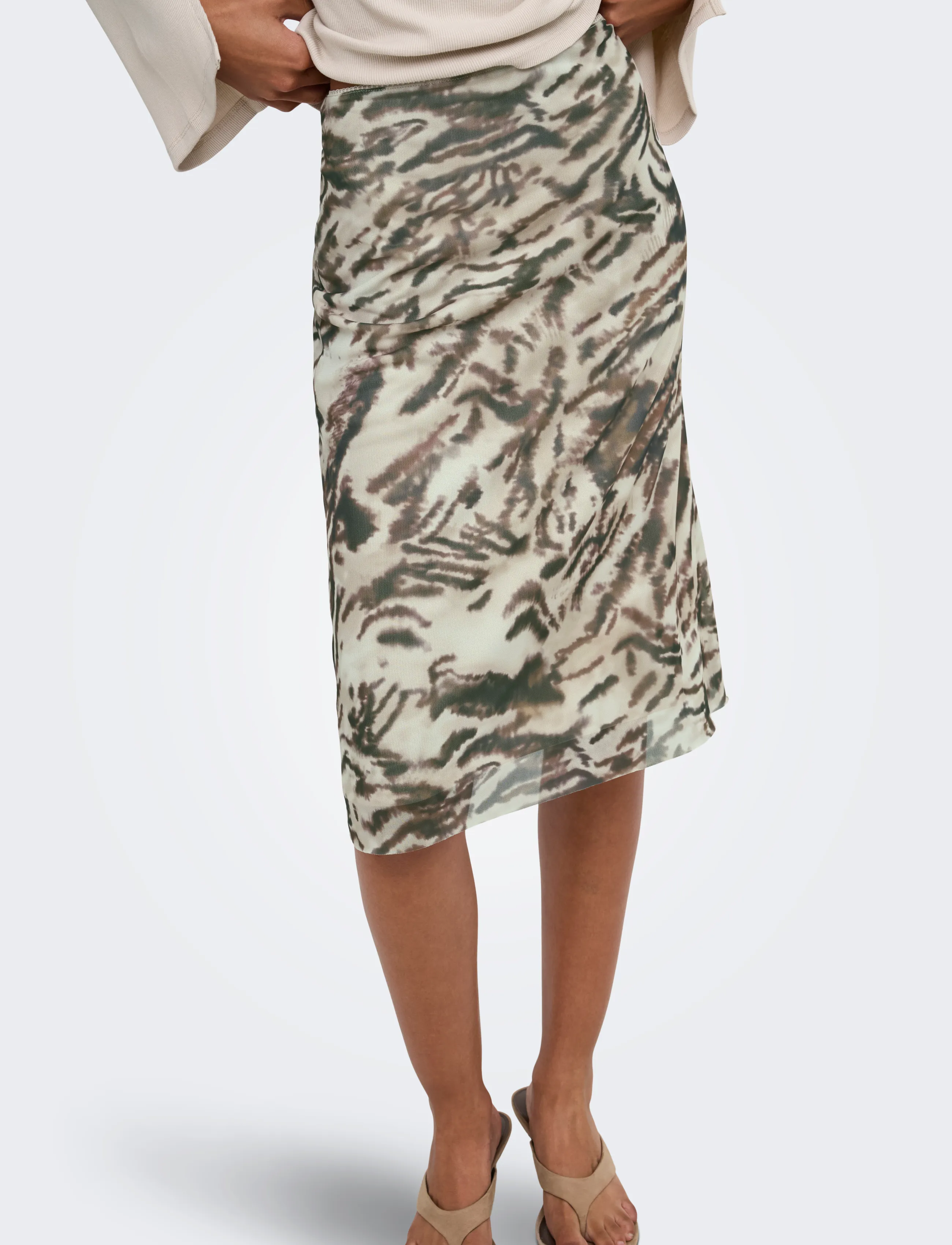 JDY Jdymone Midi Mesh Skirt Jrs Exp midikjolar dam – bild 6