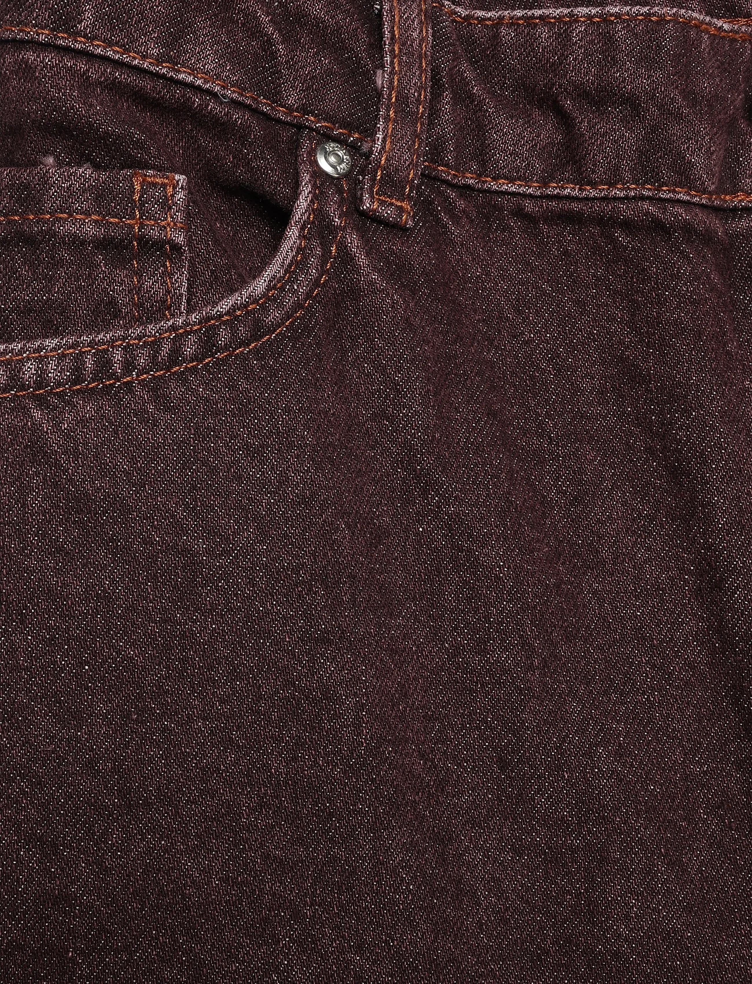JDY - JDYVERA HW X-WID JEANS BROWN DNM - laia säärega teksad - mulch - 2
