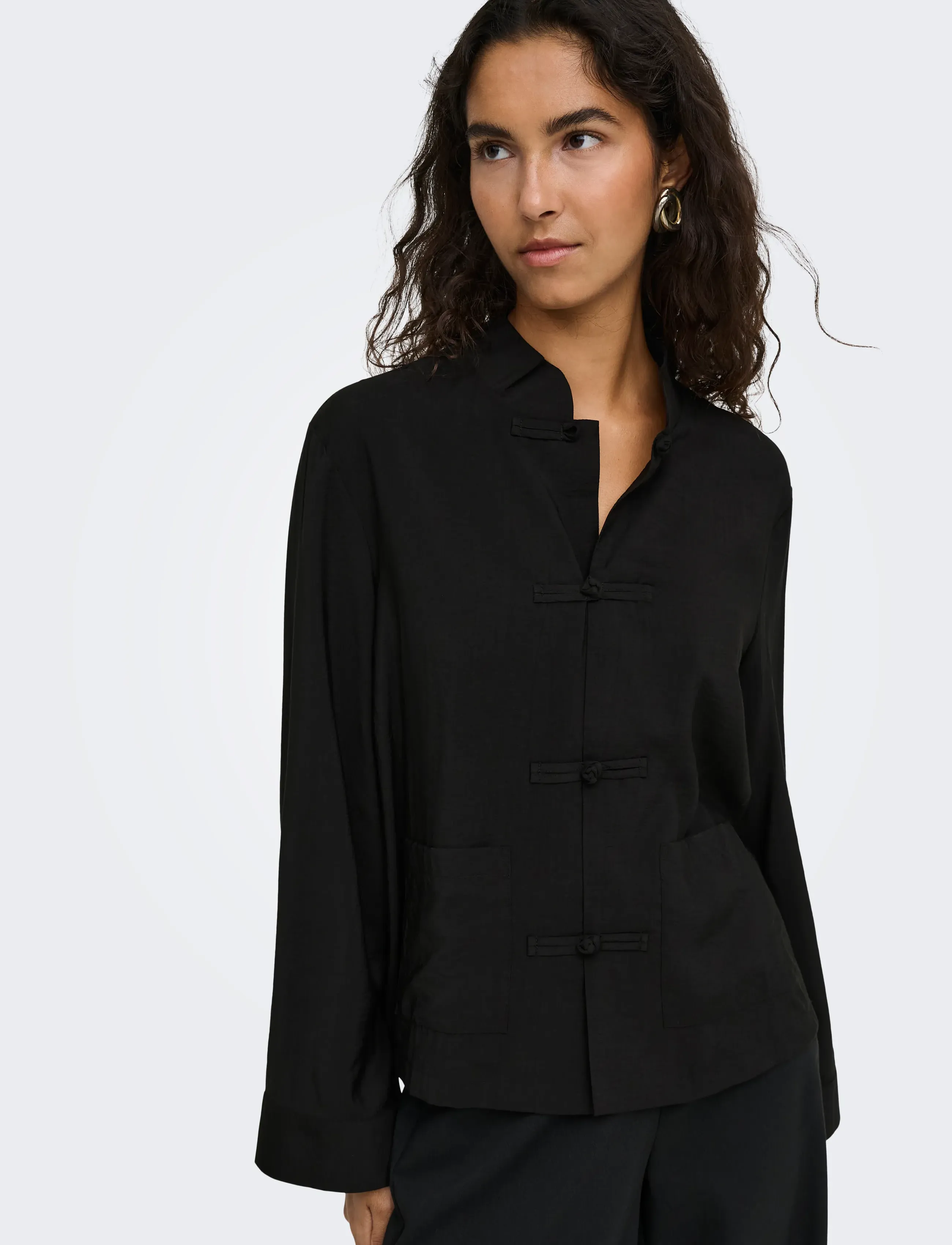 JDY Jdycilla L/S Napoleon Shirt Wvn Exp skjortor & blusar dam – bild 6