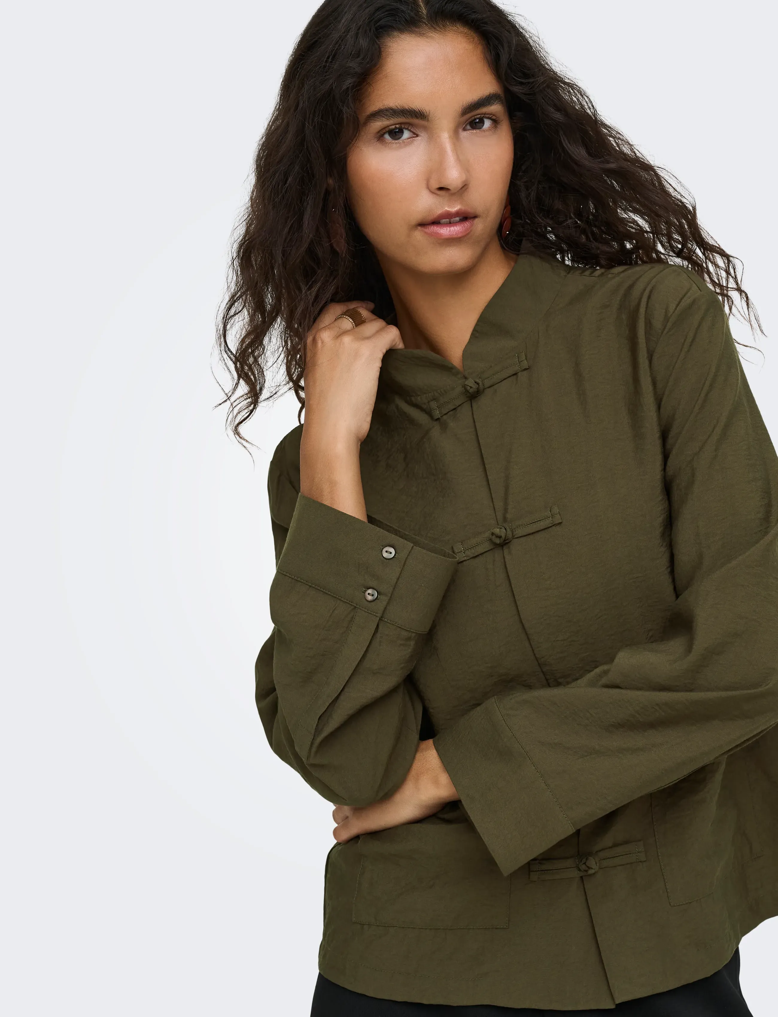 JDY Jdycilla L/S Napoleon Shirt Wvn Exp skjortor & blusar dam – bild 6