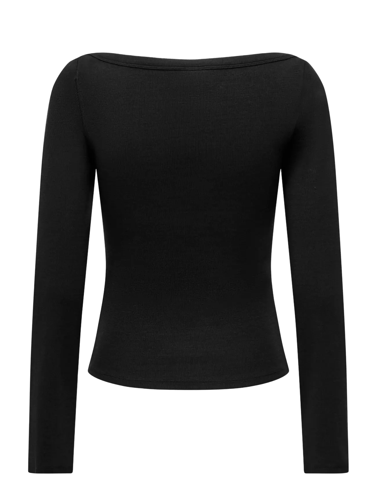 JDY - JDYMALLI L/S BOATNECK TOP 280 JRS NOOS - langærmede toppe - black - 1